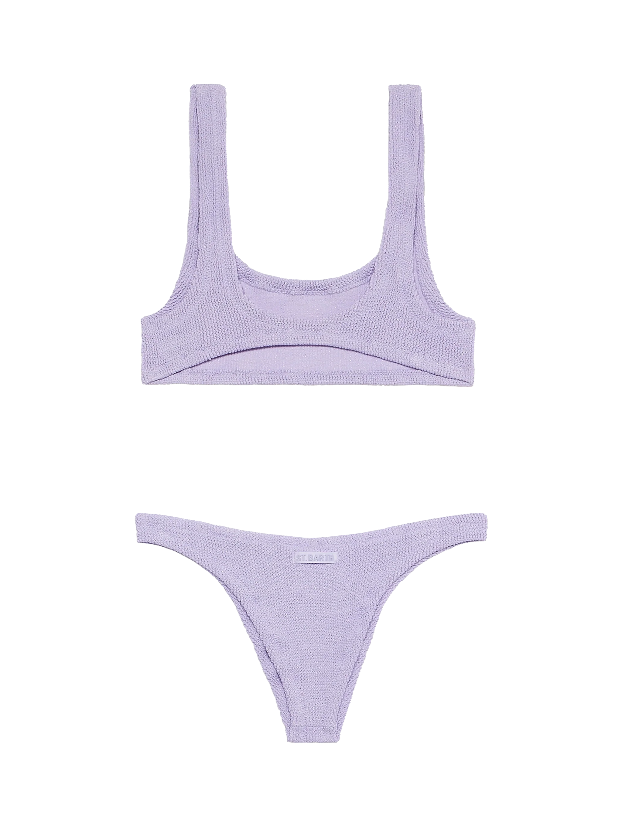 Bralette bikini Naima Naomi in lilac crinkle - Image 3