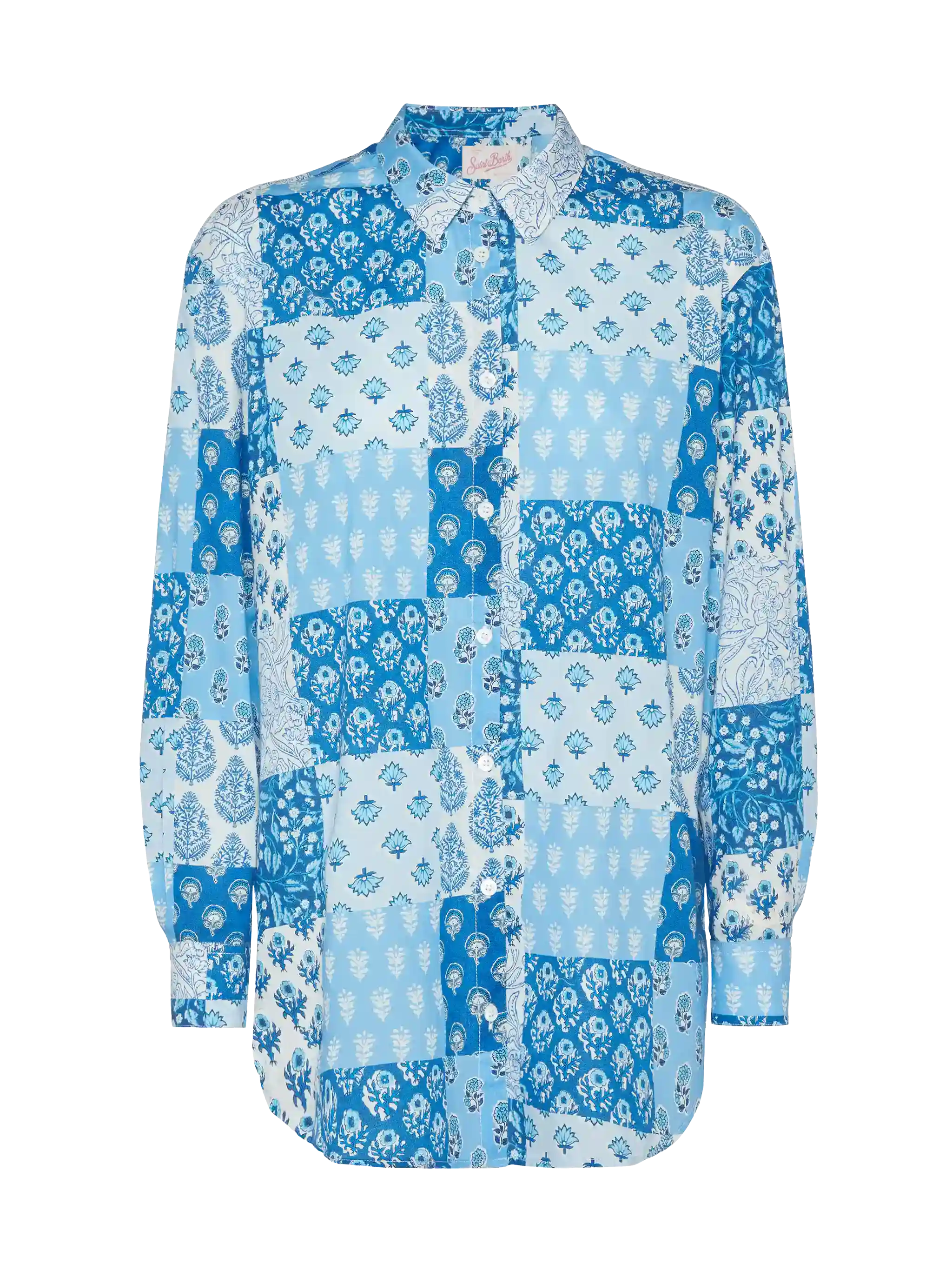 Brigitte flower-print cotton shirt - Image 4