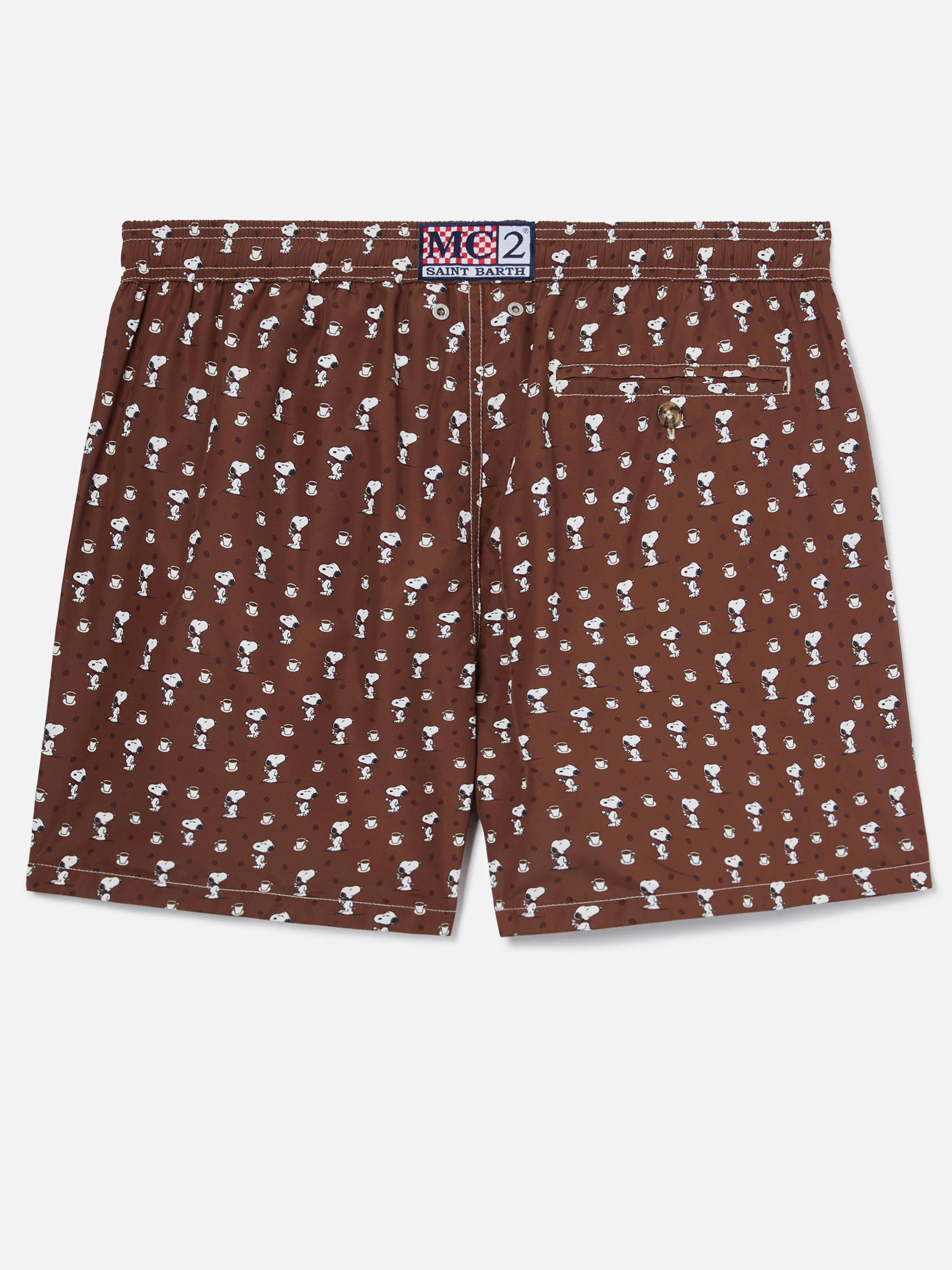 Brown Lighting Micro swim shorts with Snoopy print | Special Edition - Image 2
