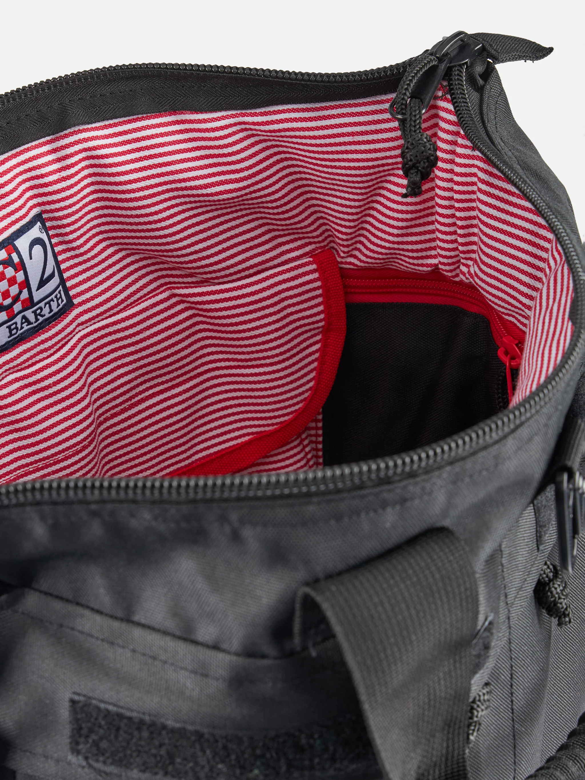 Canvas black backpack Helmut - Image 4