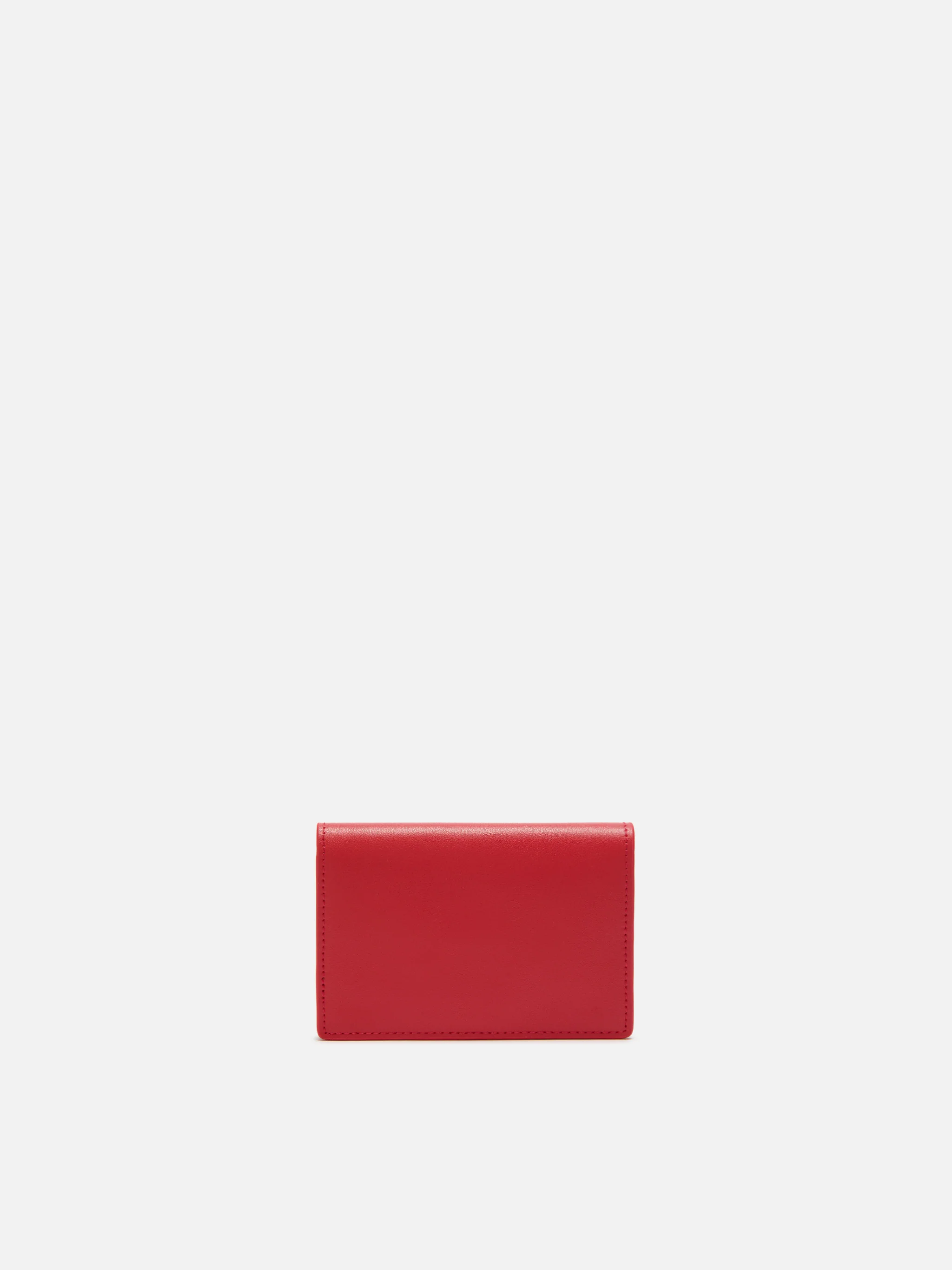 Card Holder in red leather - Image 3
