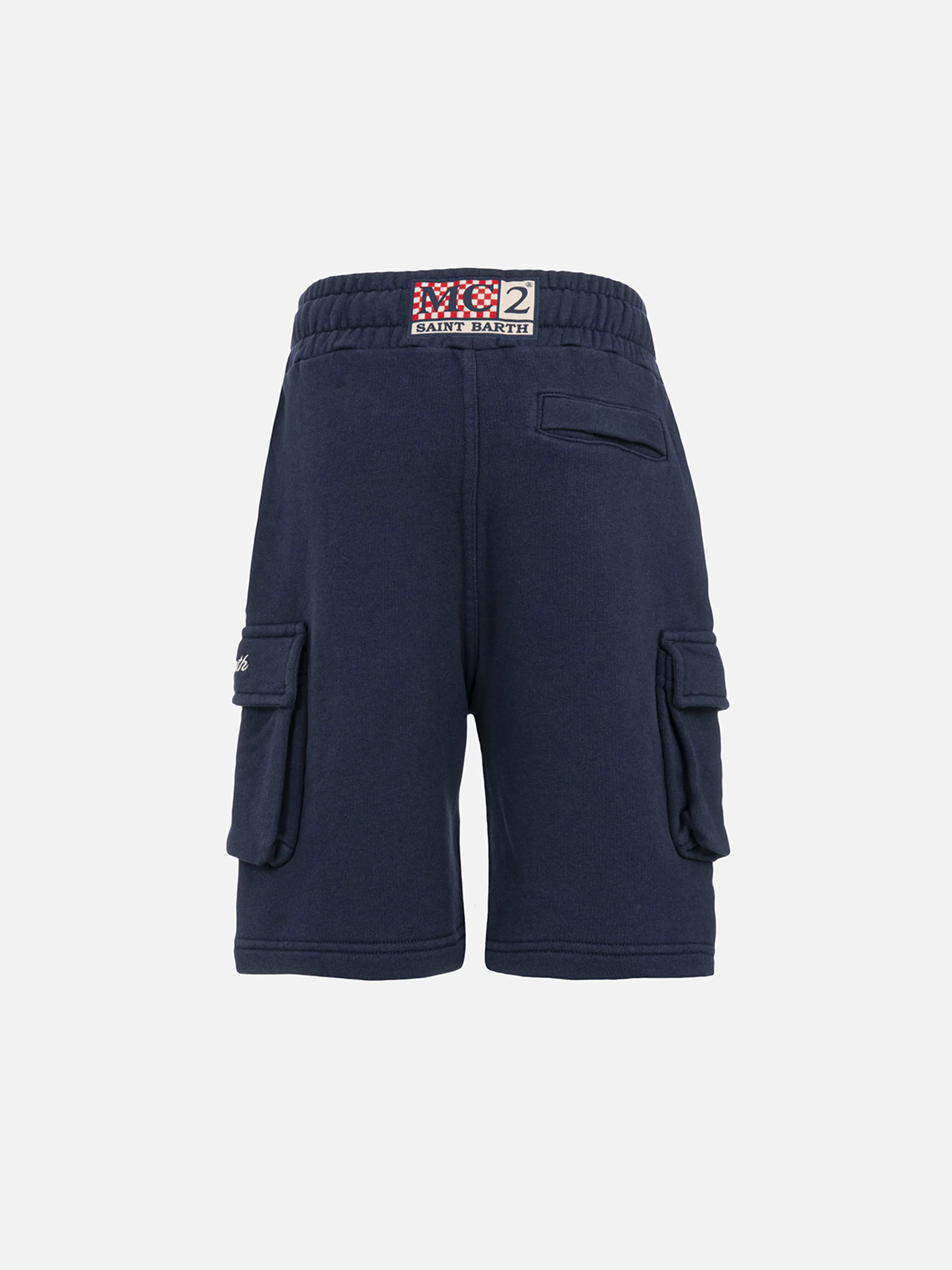 Cargy navy blue bermuda cargo pants - Image 2