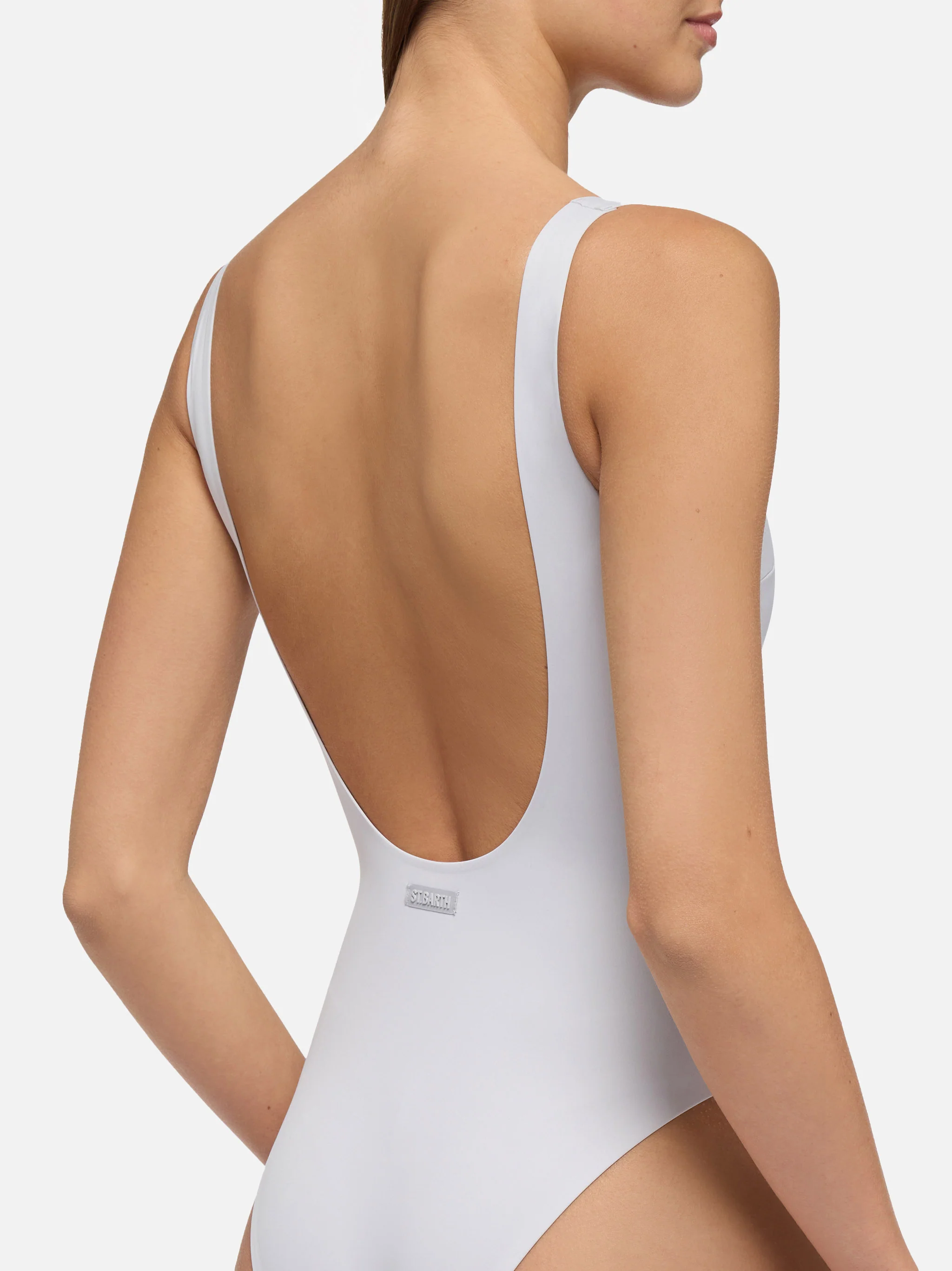 Cassandra square neck one-piece swimsuit - Image 3