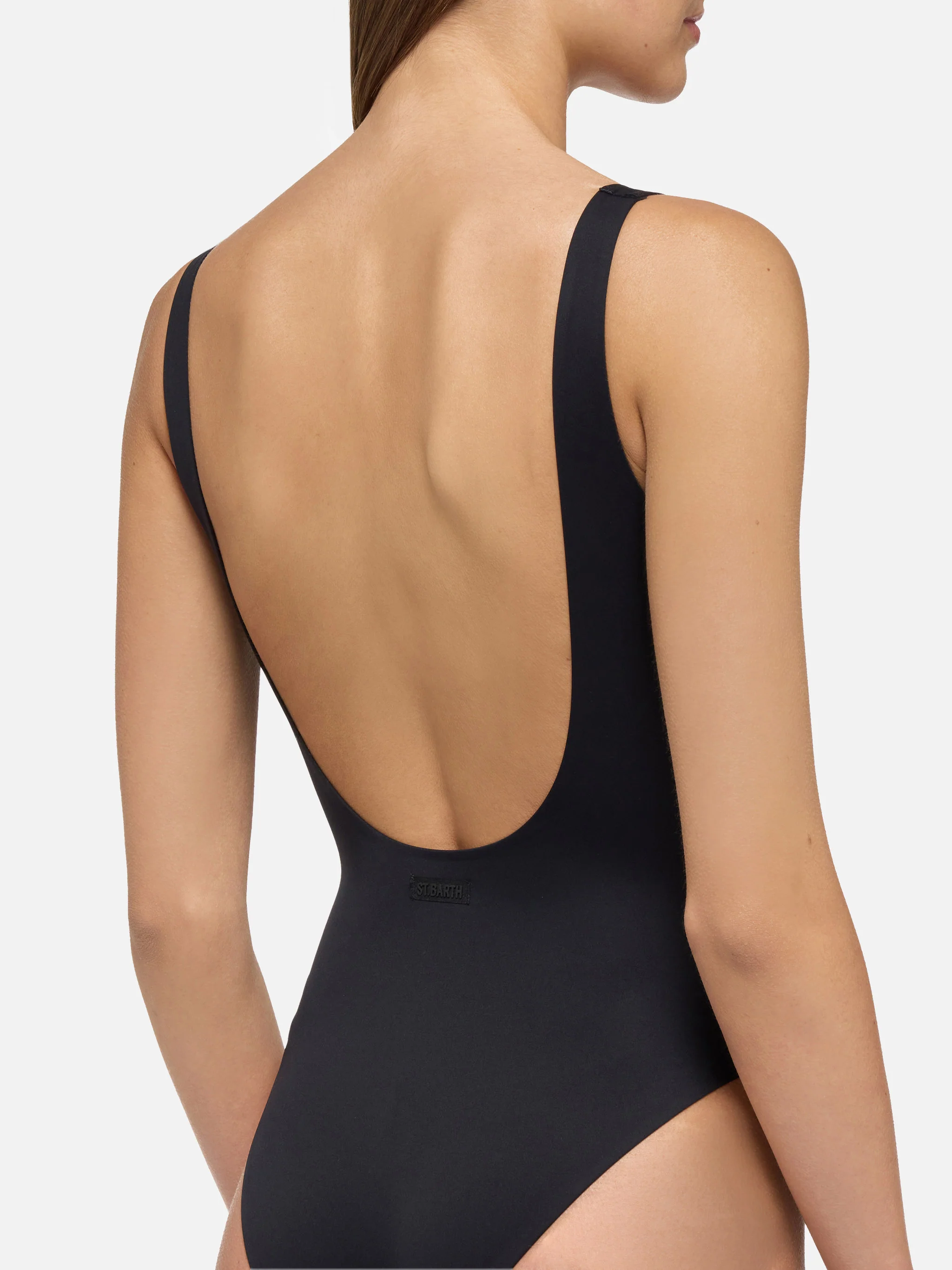 Cassandra square neck one-piece swimsuit - Image 3