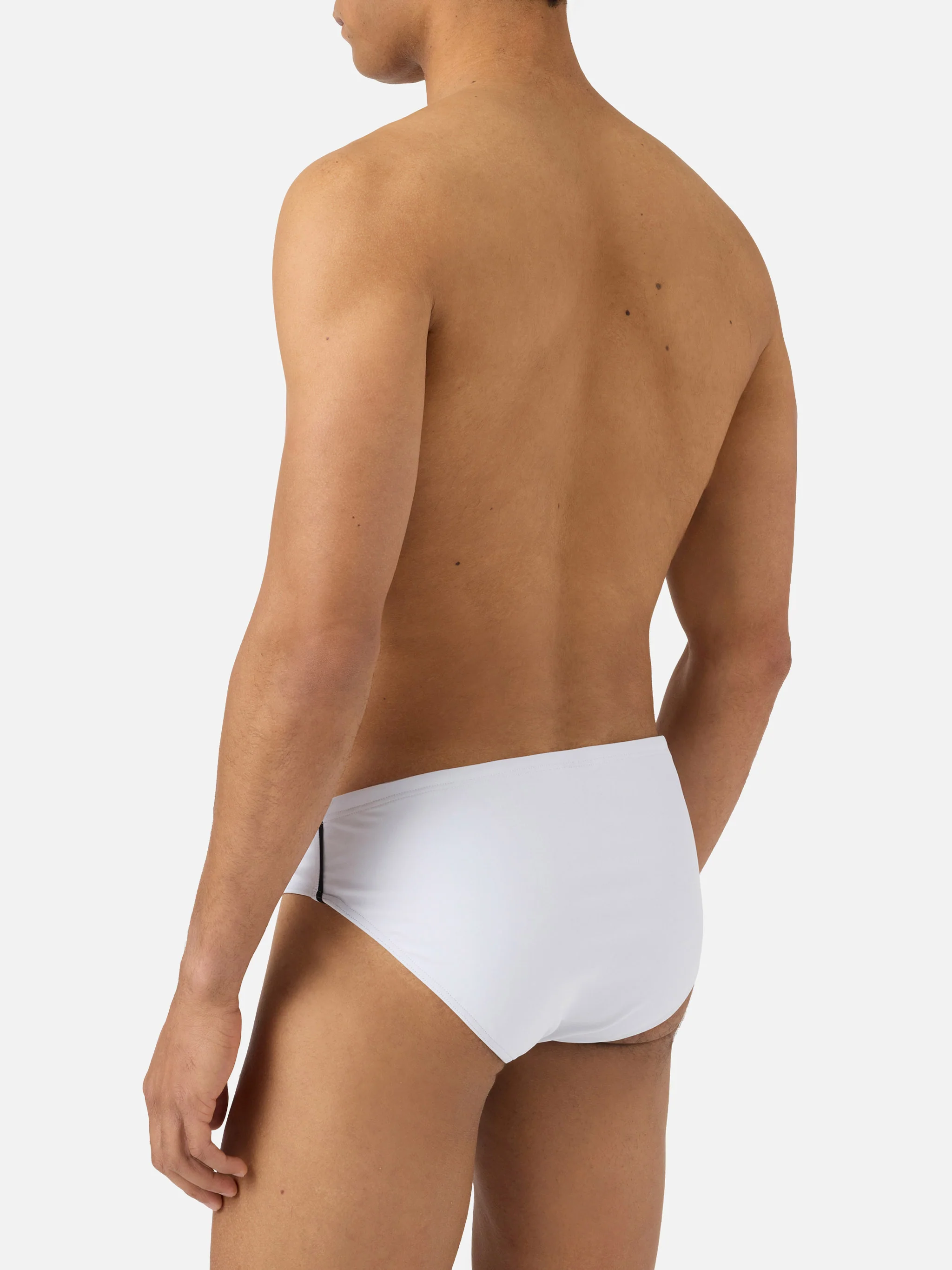 Cayo solid white swim briefs - Image 5