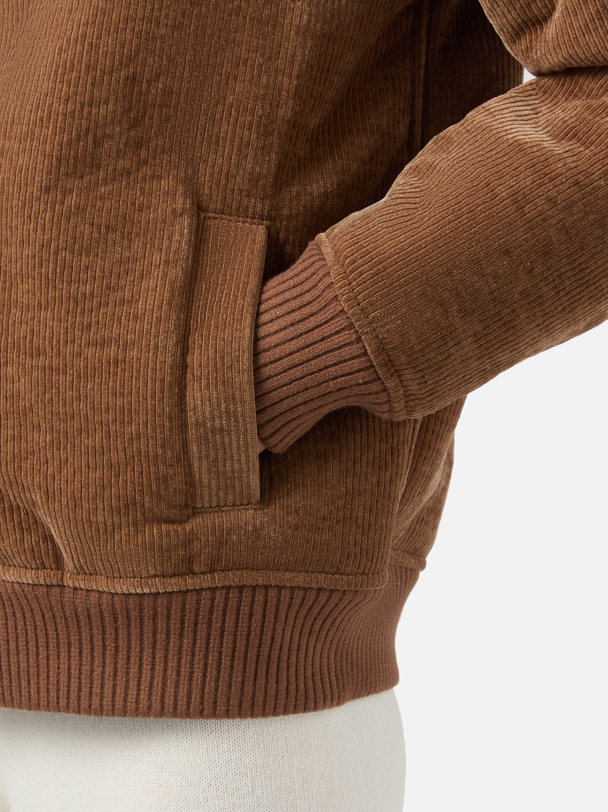 Celia corduroy bomber with teddy lining - Image 6