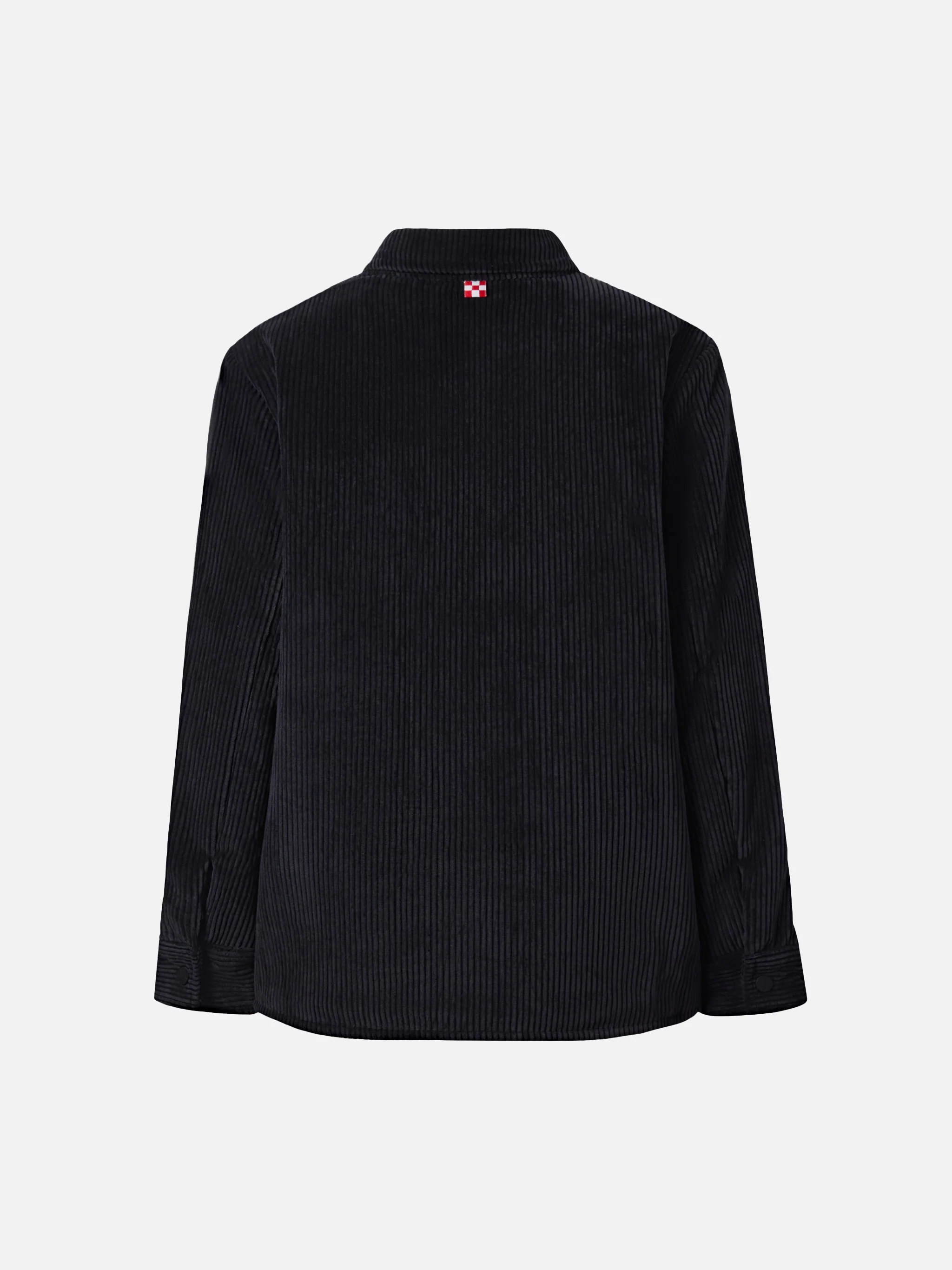 Chalet Jr padded corduroy shirt in navy blue - Image 3