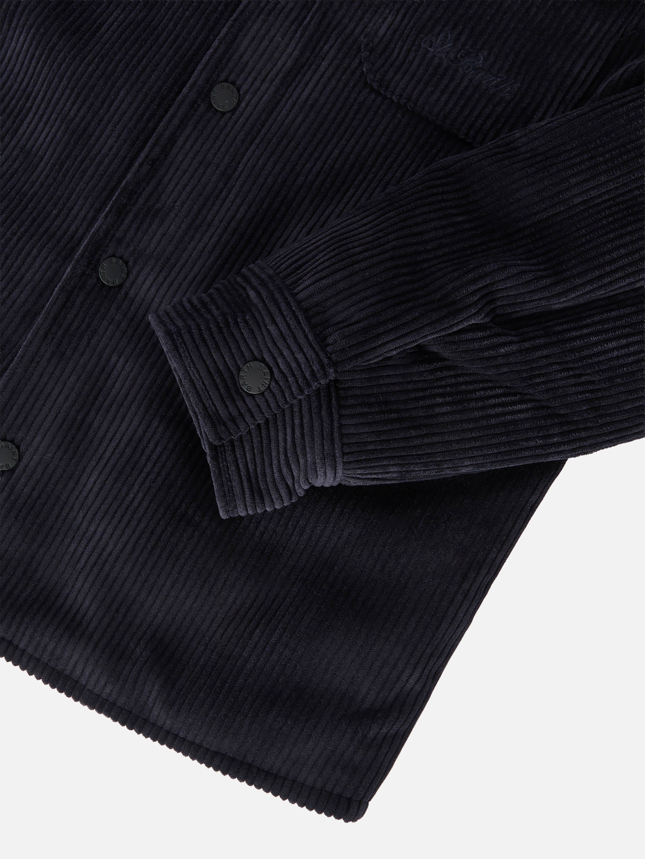 Chalet Jr padded corduroy shirt in navy blue - Image 4