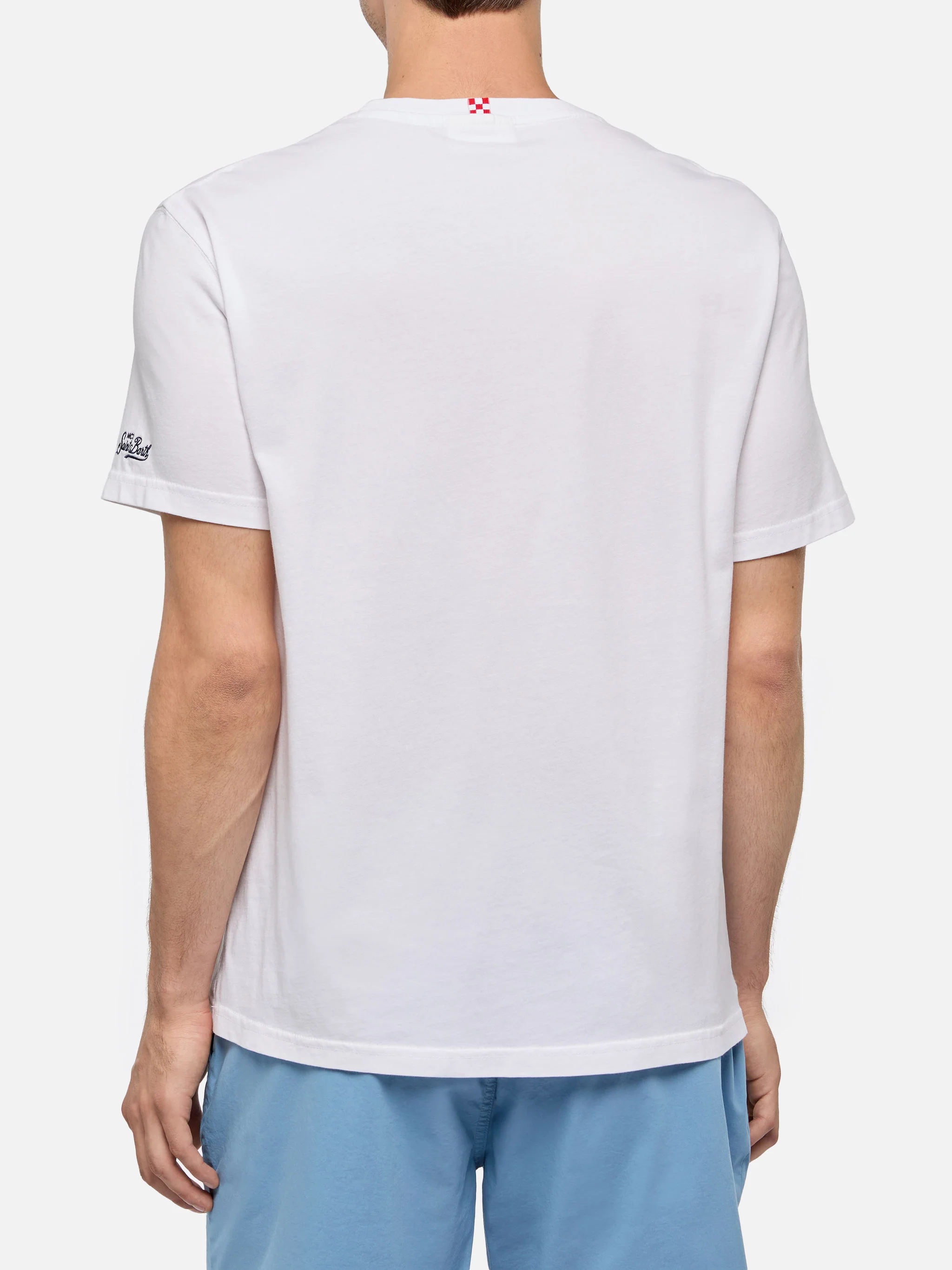 Portofino t-shirt with I am a GINtleman embroidery - Image 4