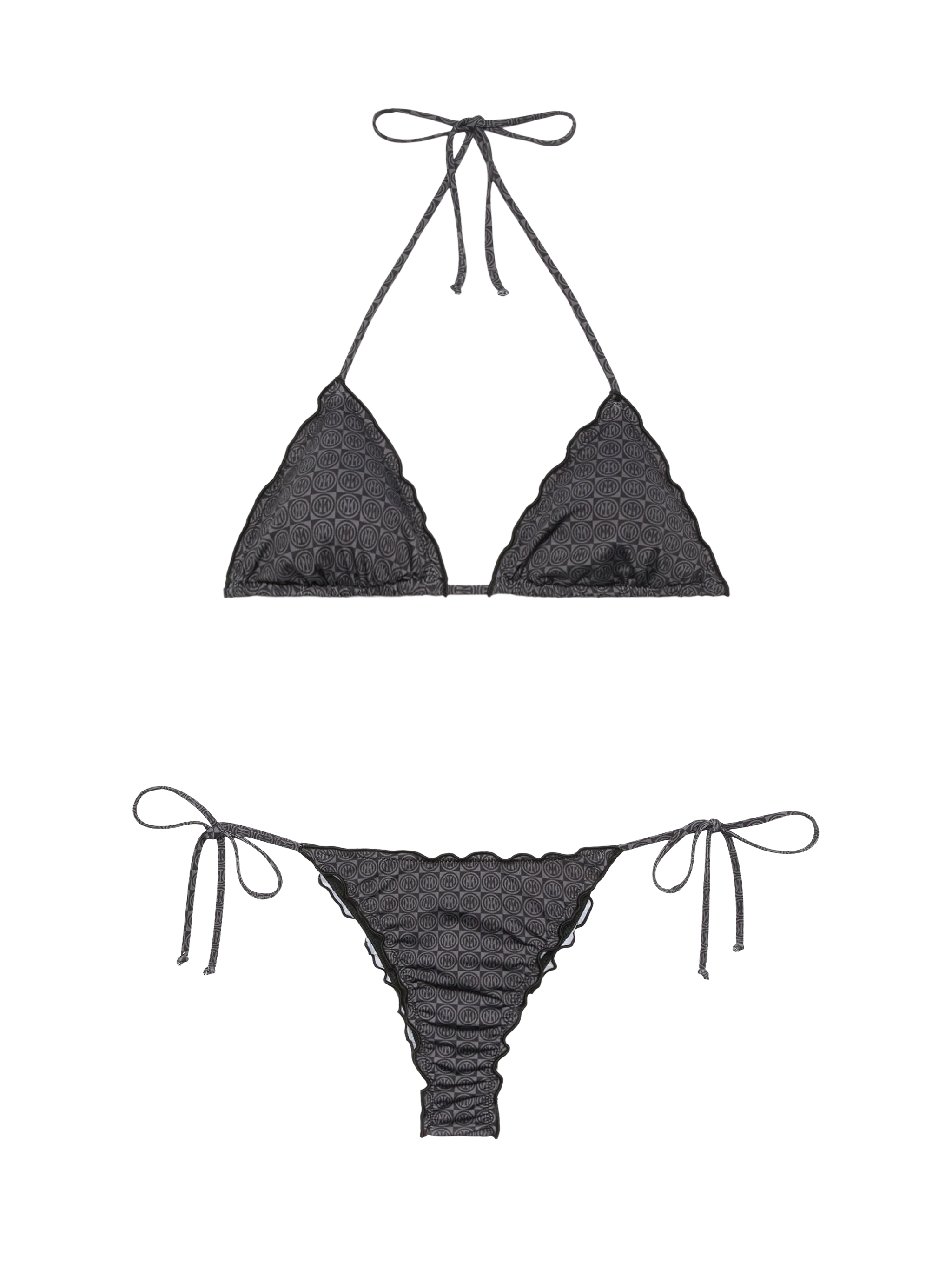 Classic triangle bikini Sagitami with Inter print | INTER FC SPECIAL EDITION