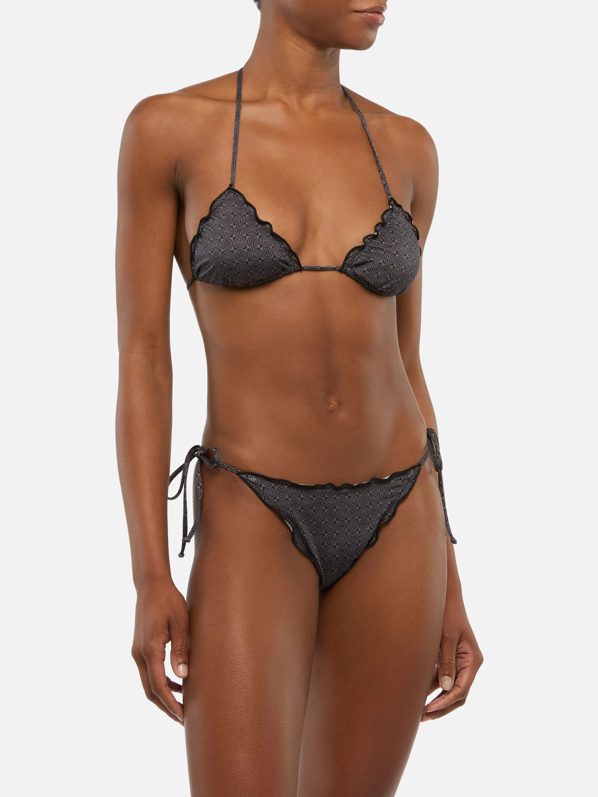 Classic triangle bikini Sagitami with Inter print | INTER FC SPECIAL EDITION - Image 2
