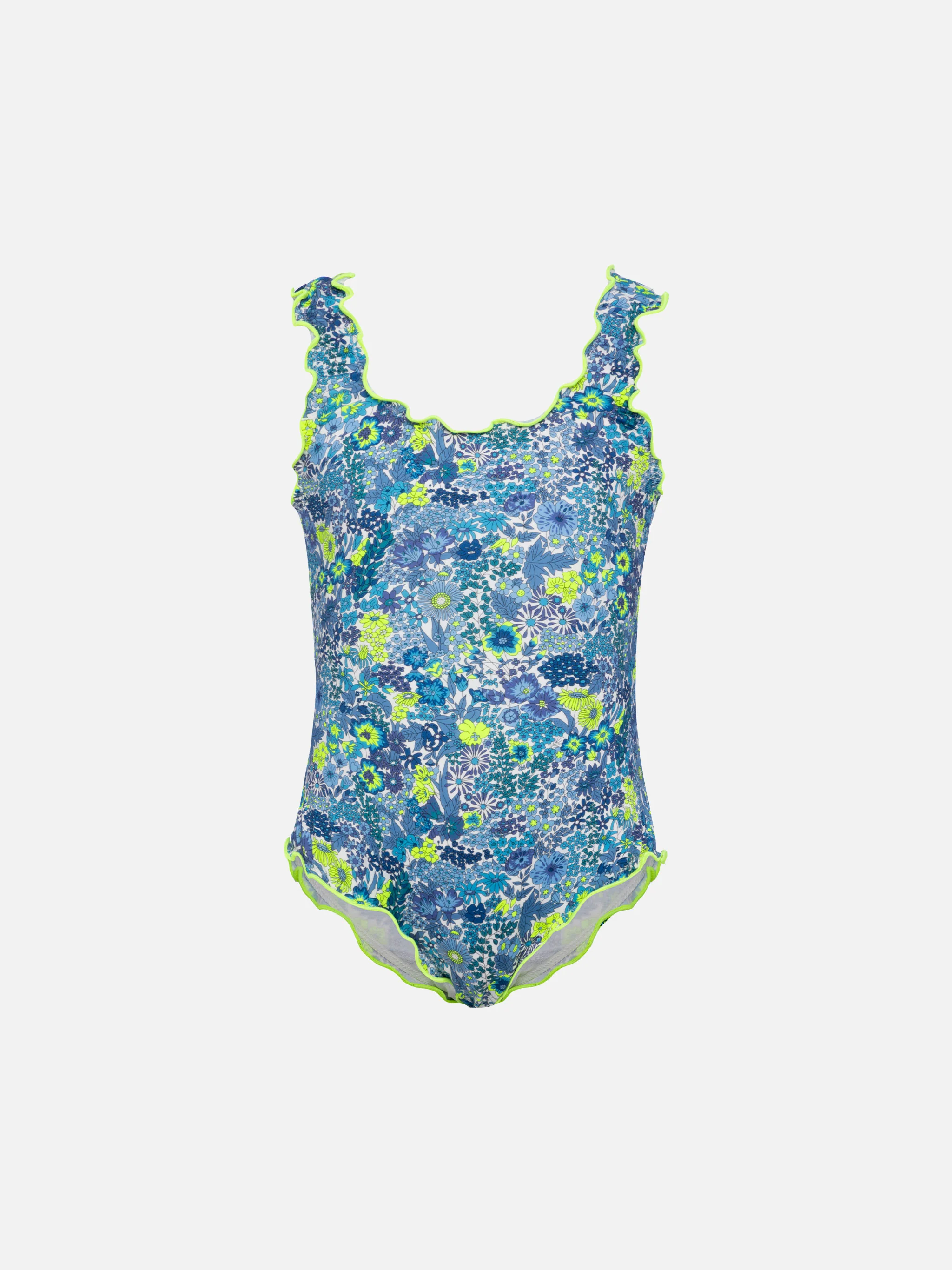 Clio one-piece swimsuit with Margaret Annie print | MADE WITH LIBERTY FABRIC
