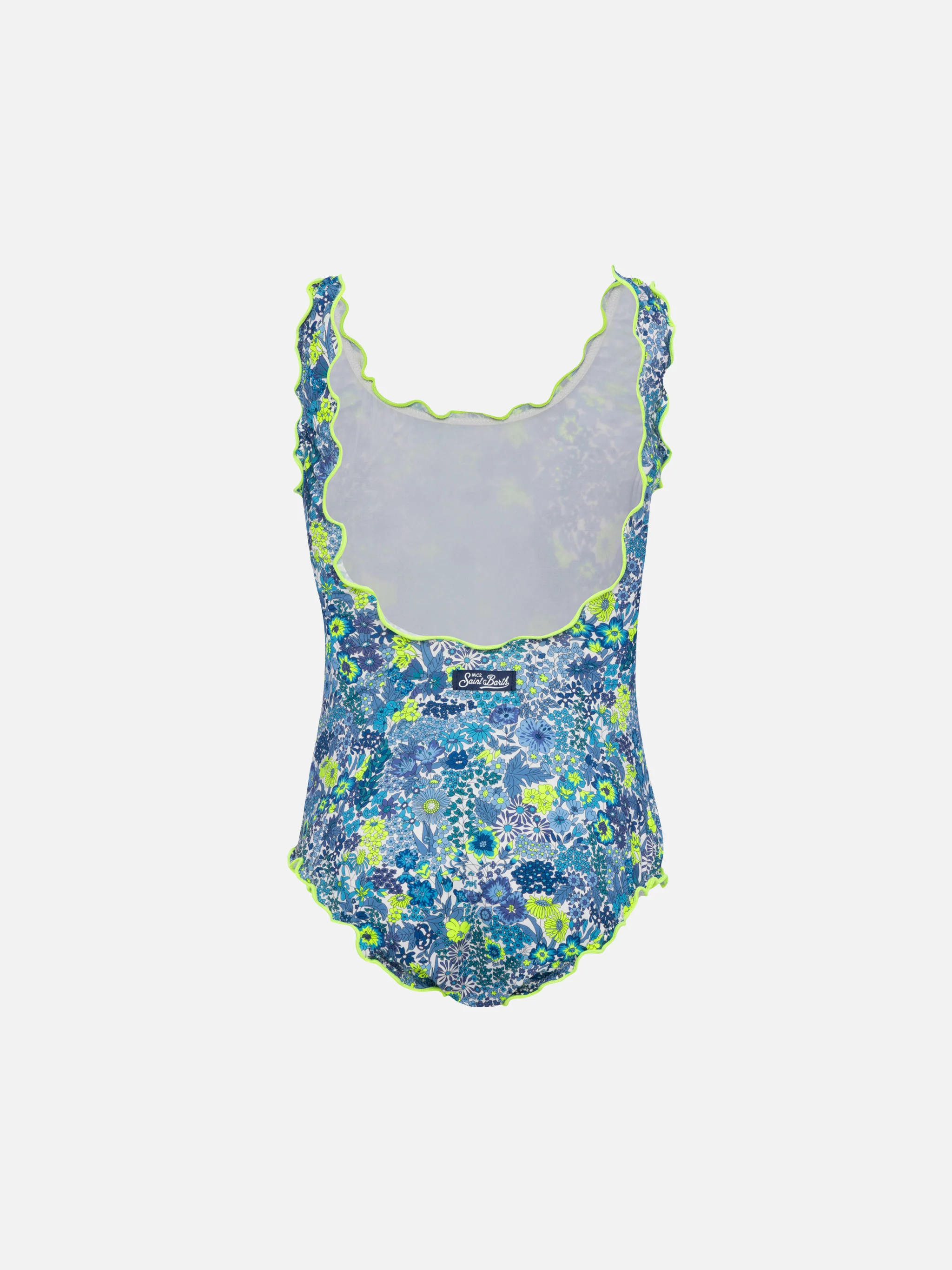 Clio one-piece swimsuit with Margaret Annie print | MADE WITH LIBERTY FABRIC - Image 2