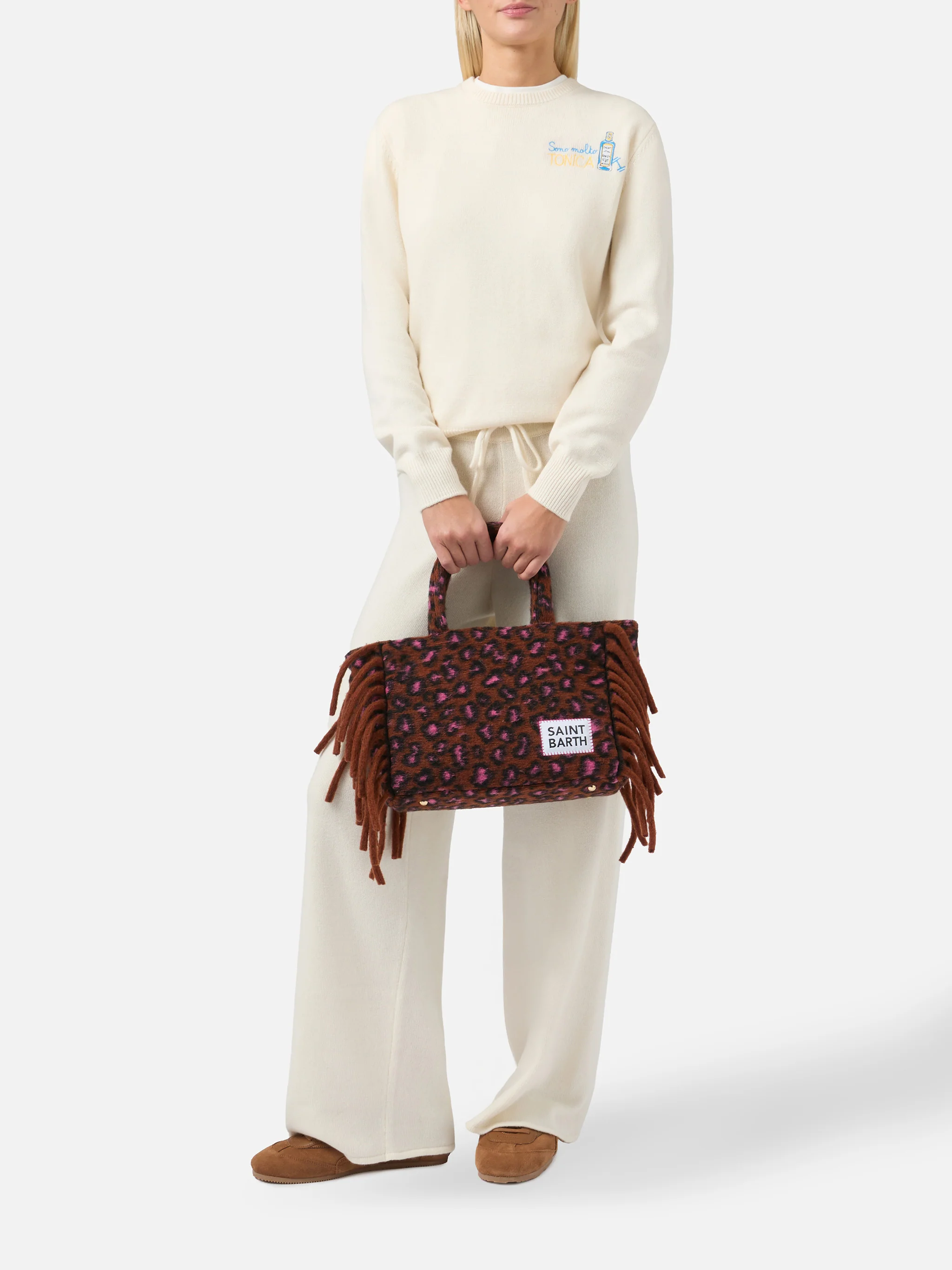 Colette Blanket green animal print bag - Image 2