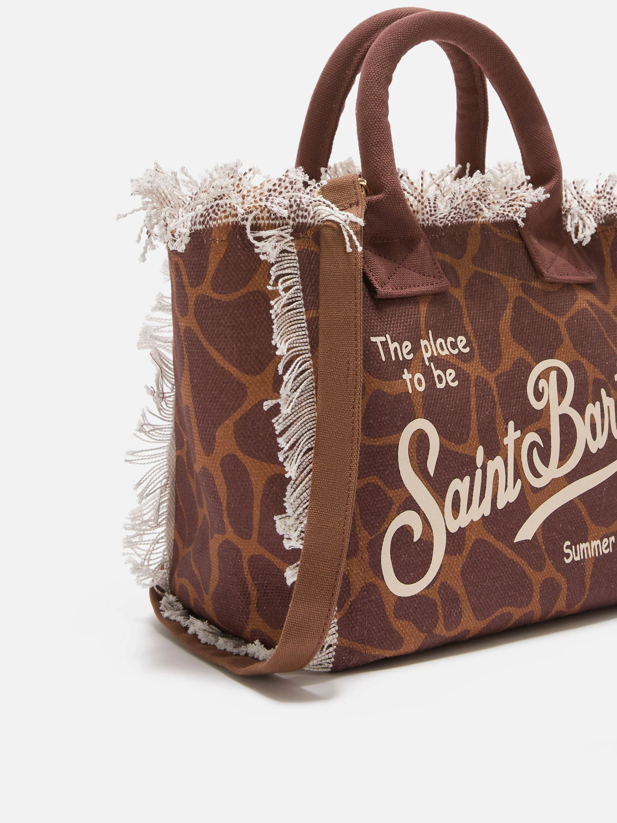 Colette canvas bag with animalier pattern - Image 3