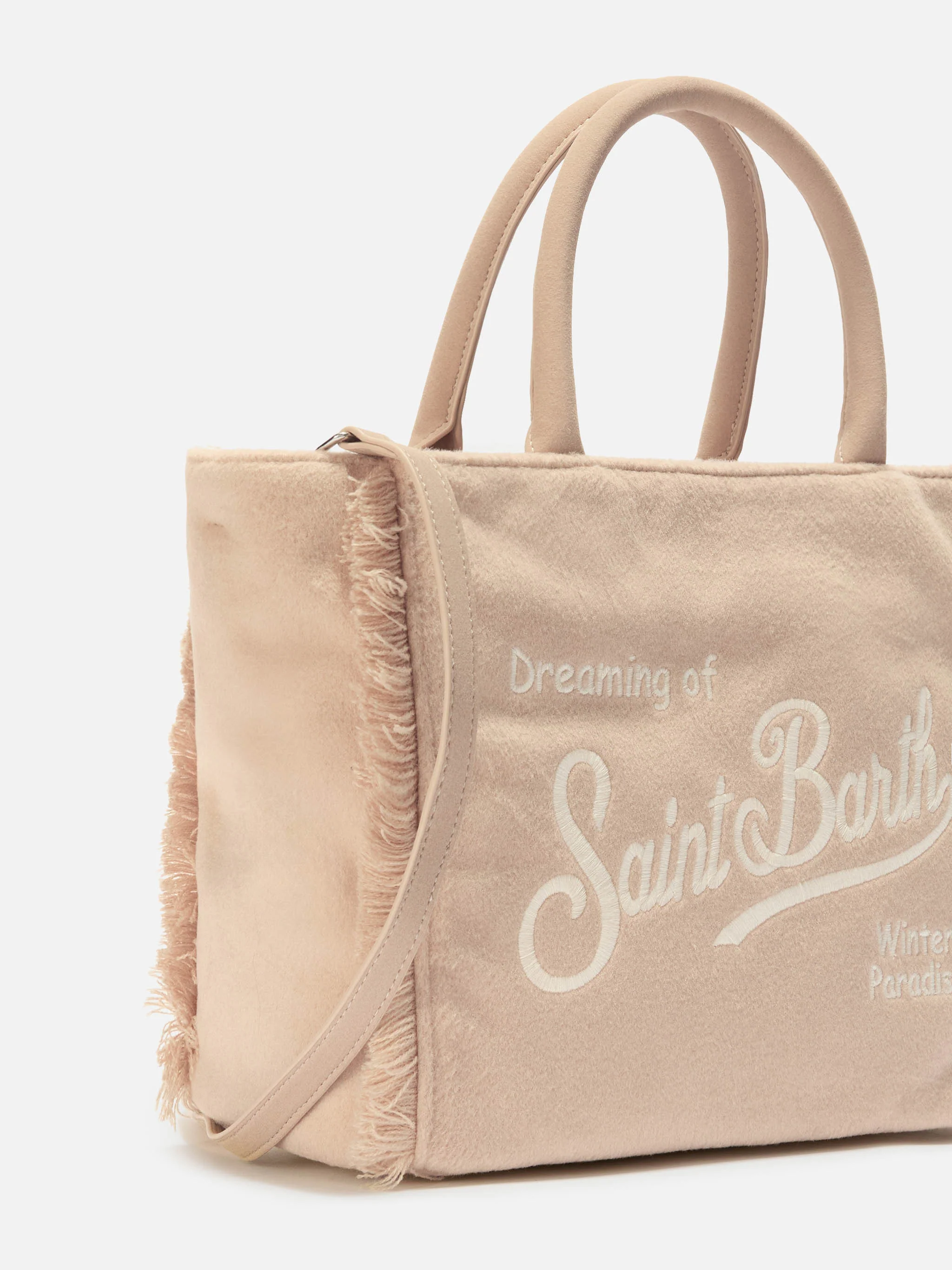 Colette Felt beige bag - Image 3