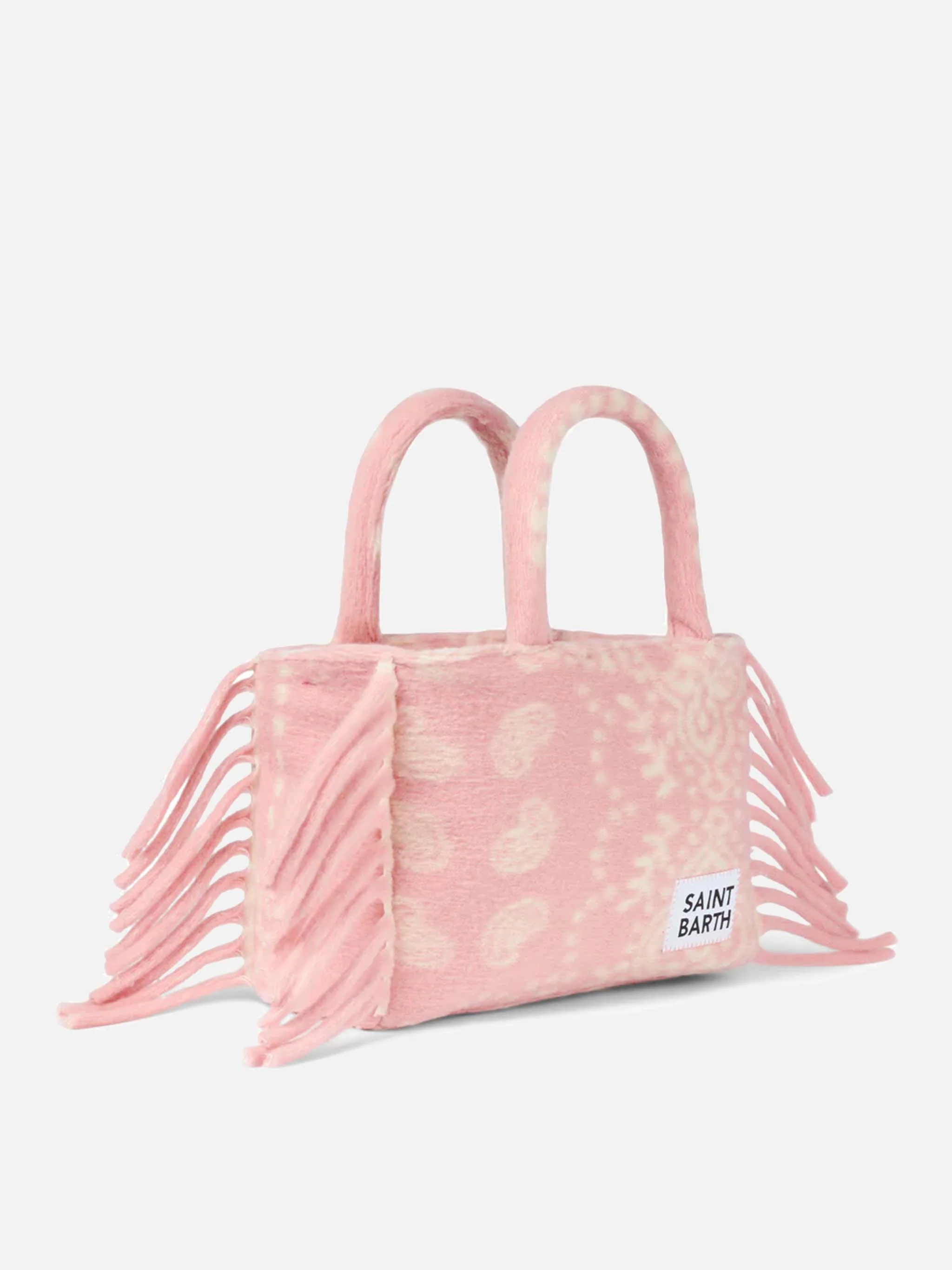 Colette blanket handbag with bandanna print - Image 3