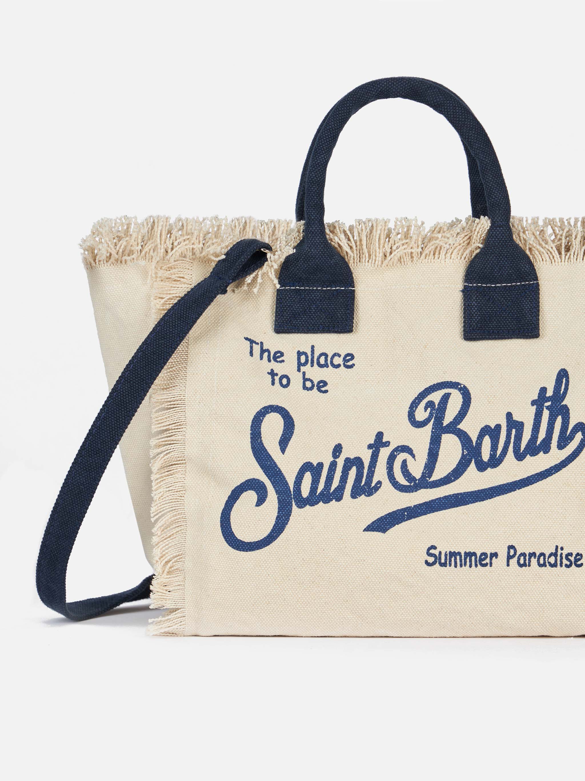 Colette off-white cotton canvas handbag - Image 3