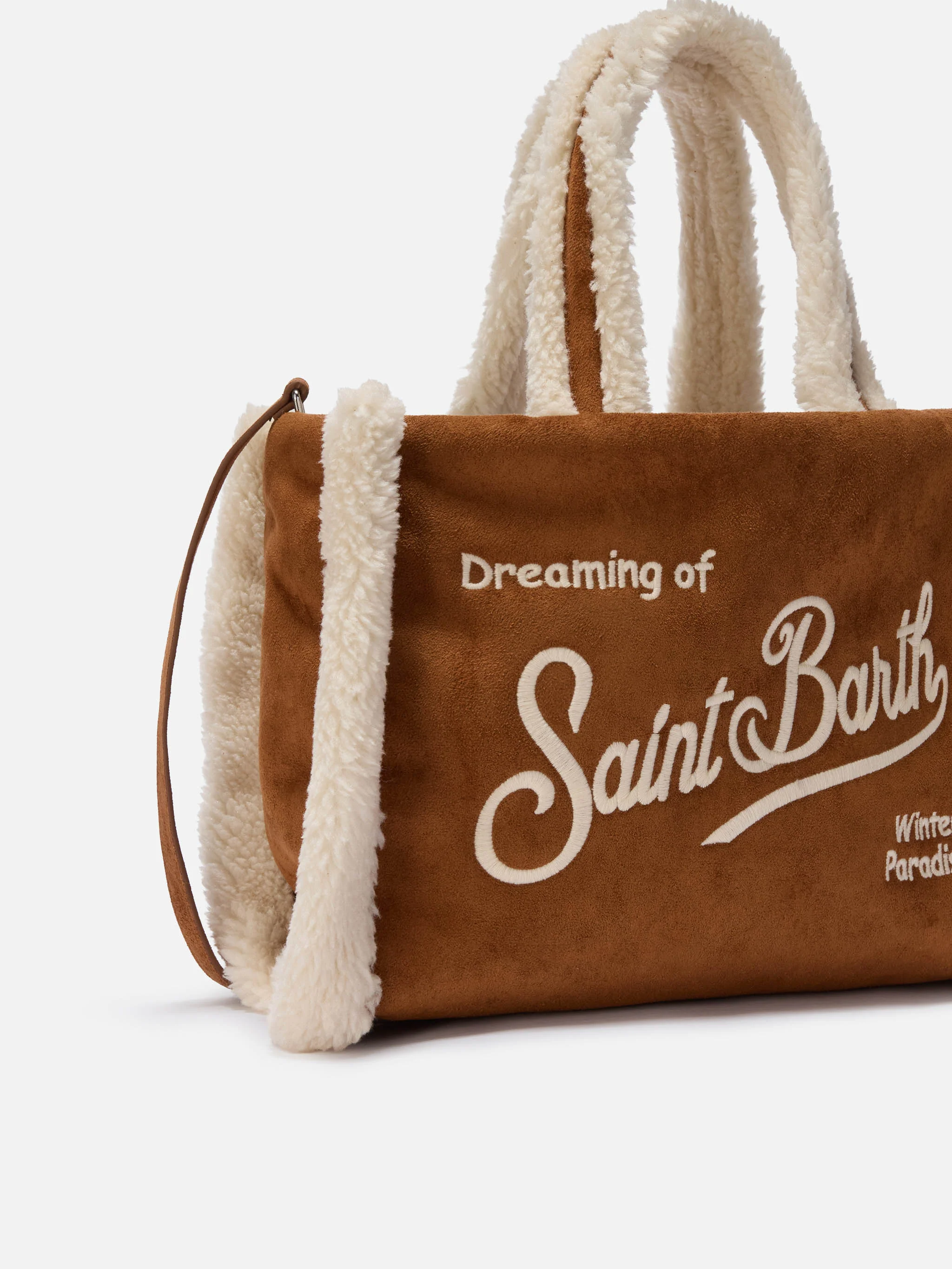 Colette Shearling camel bag - Image 3