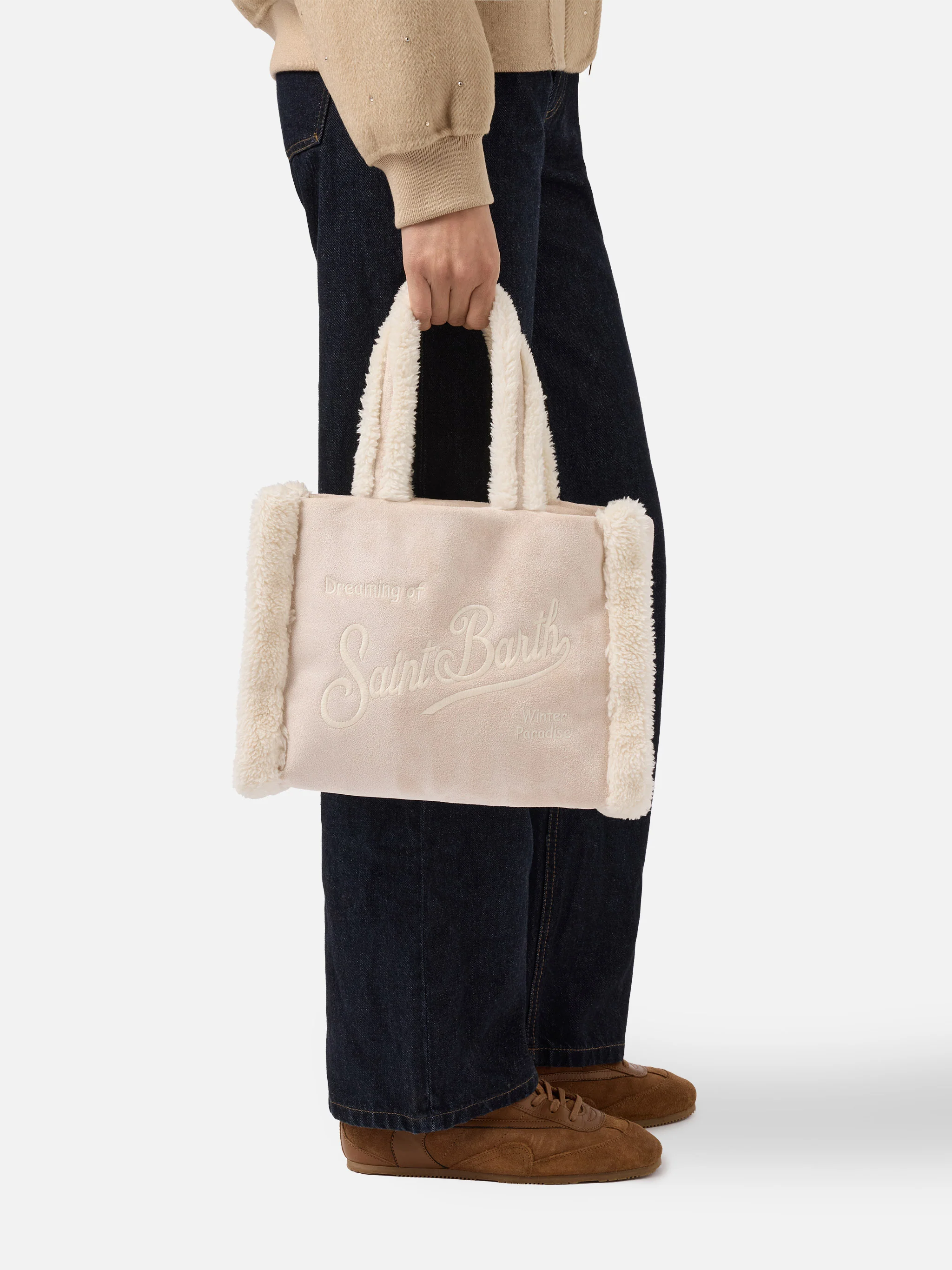 Colette Shearling ice bag - Image 2