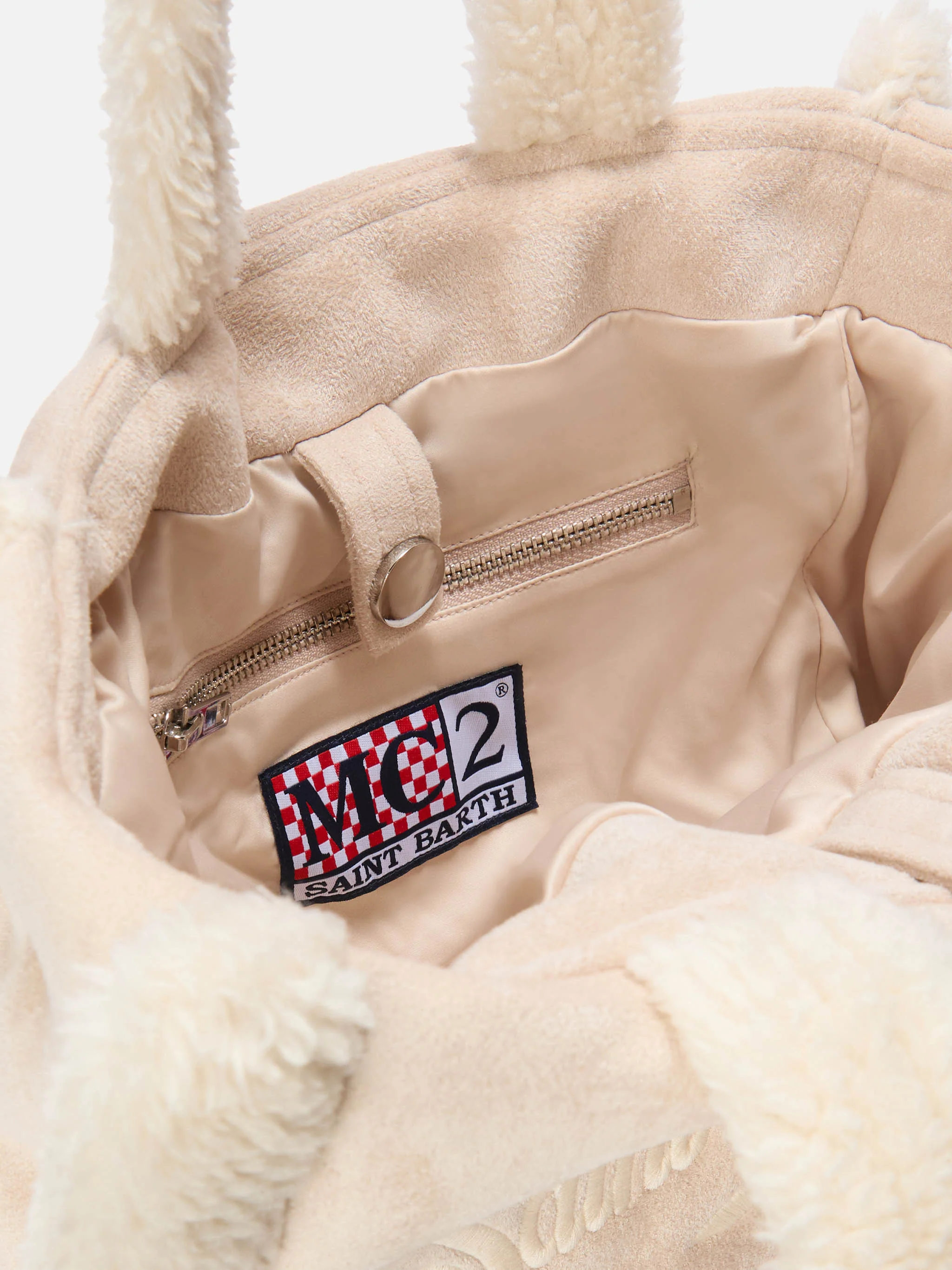 Colette Shearling ice bag - Image 5