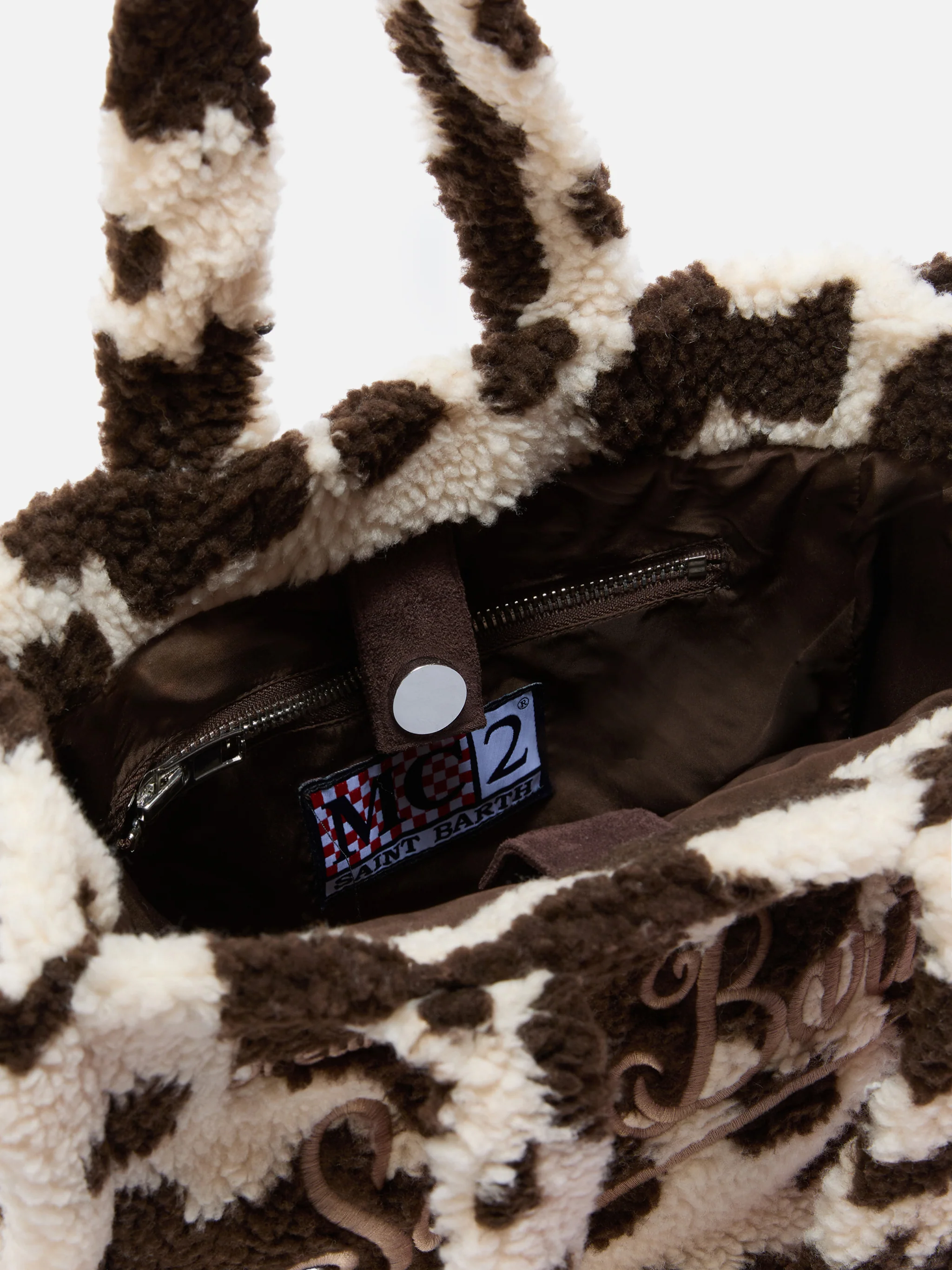 Colette Teddy cow print bag - Image 5