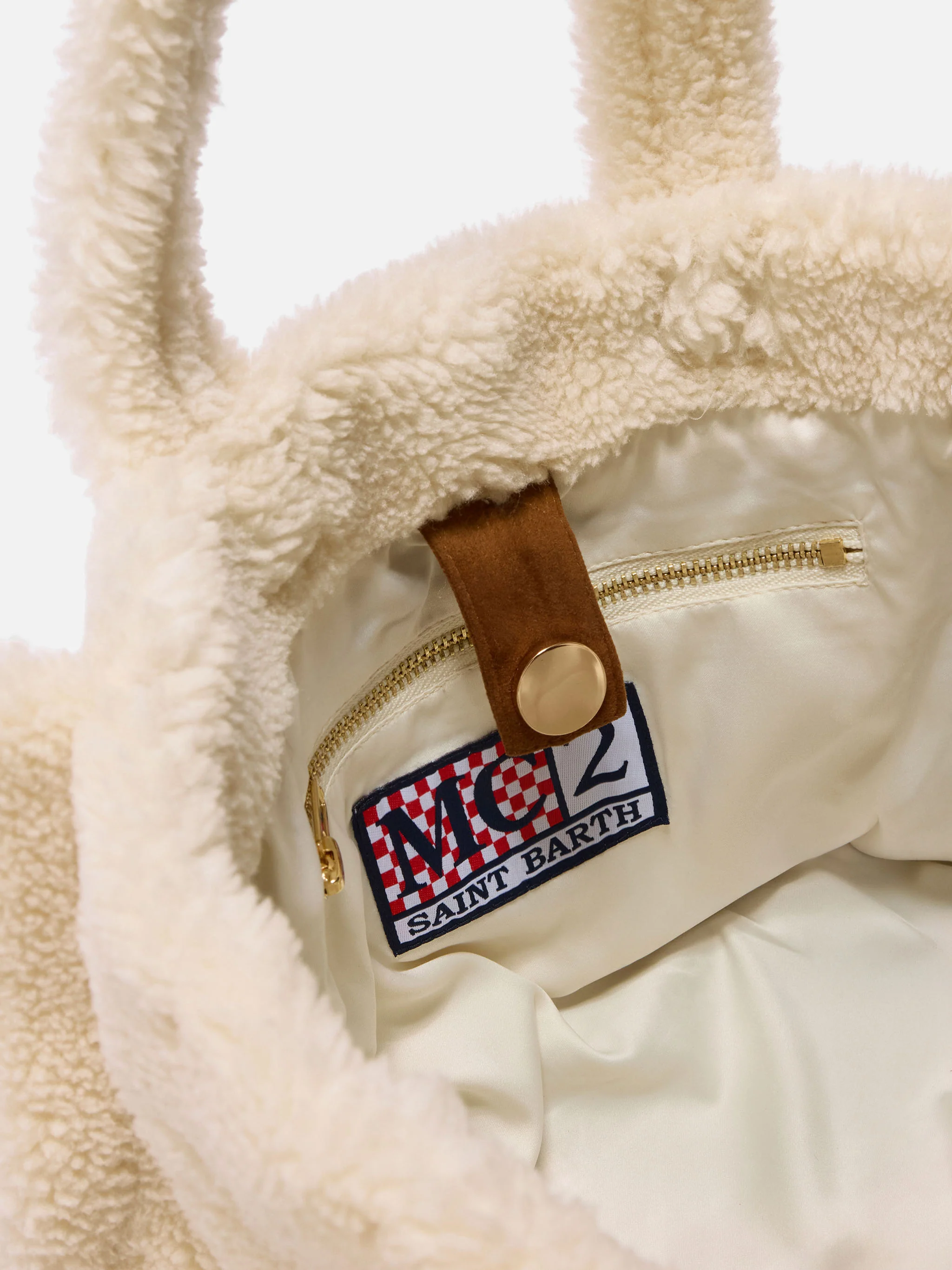 Colette Teddy white bag with logo - Image 4