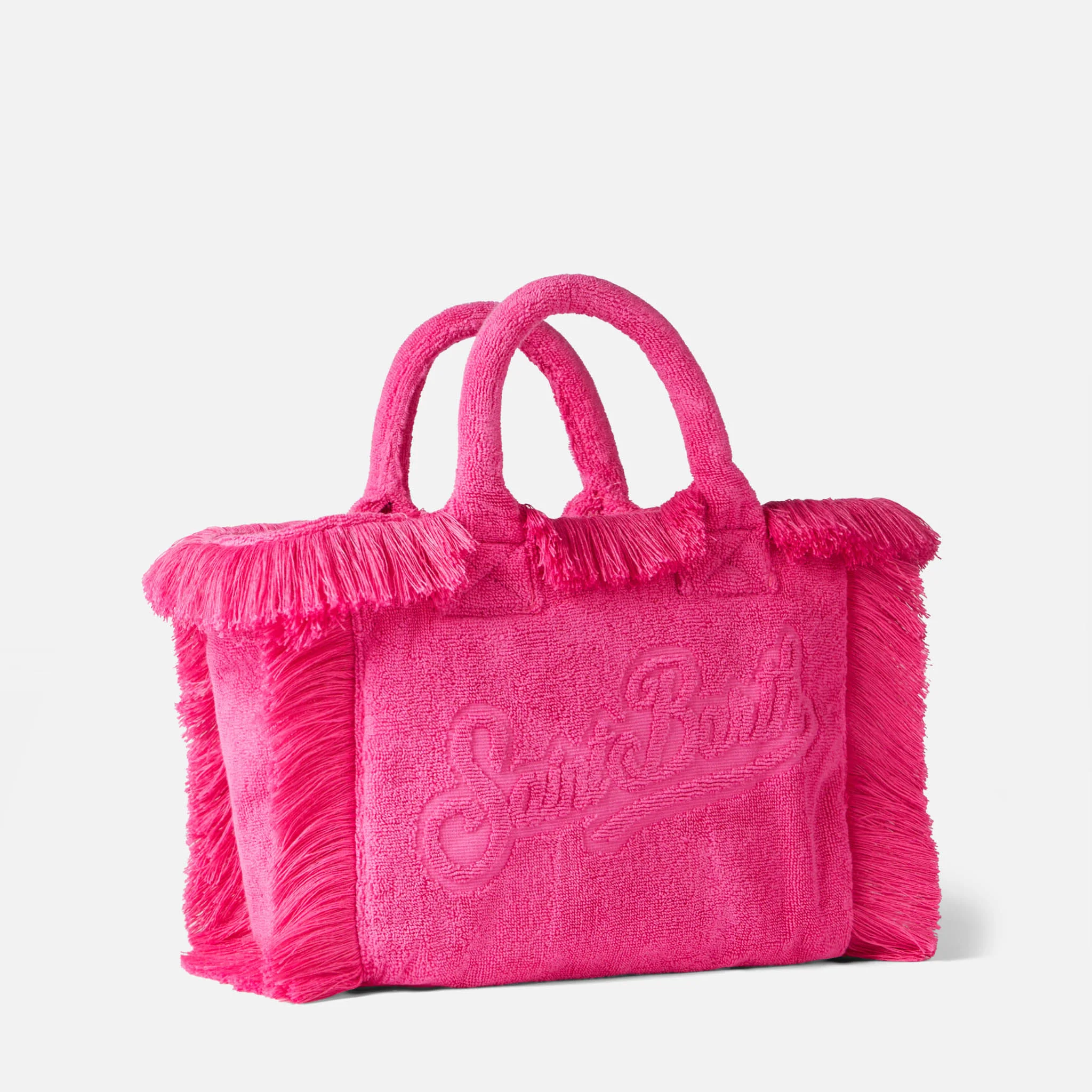 Colette Terry embossed fuchsia handbag - Image 3