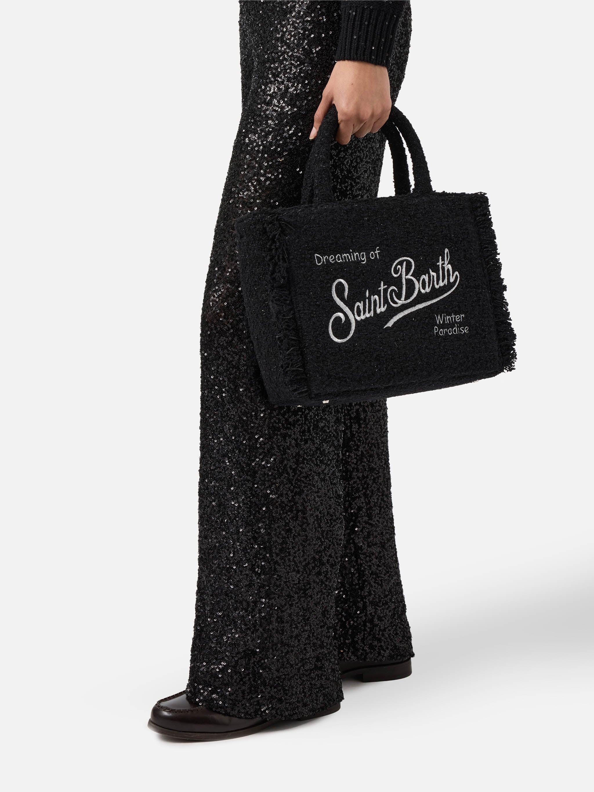 Colette Tweed black bag - Image 2