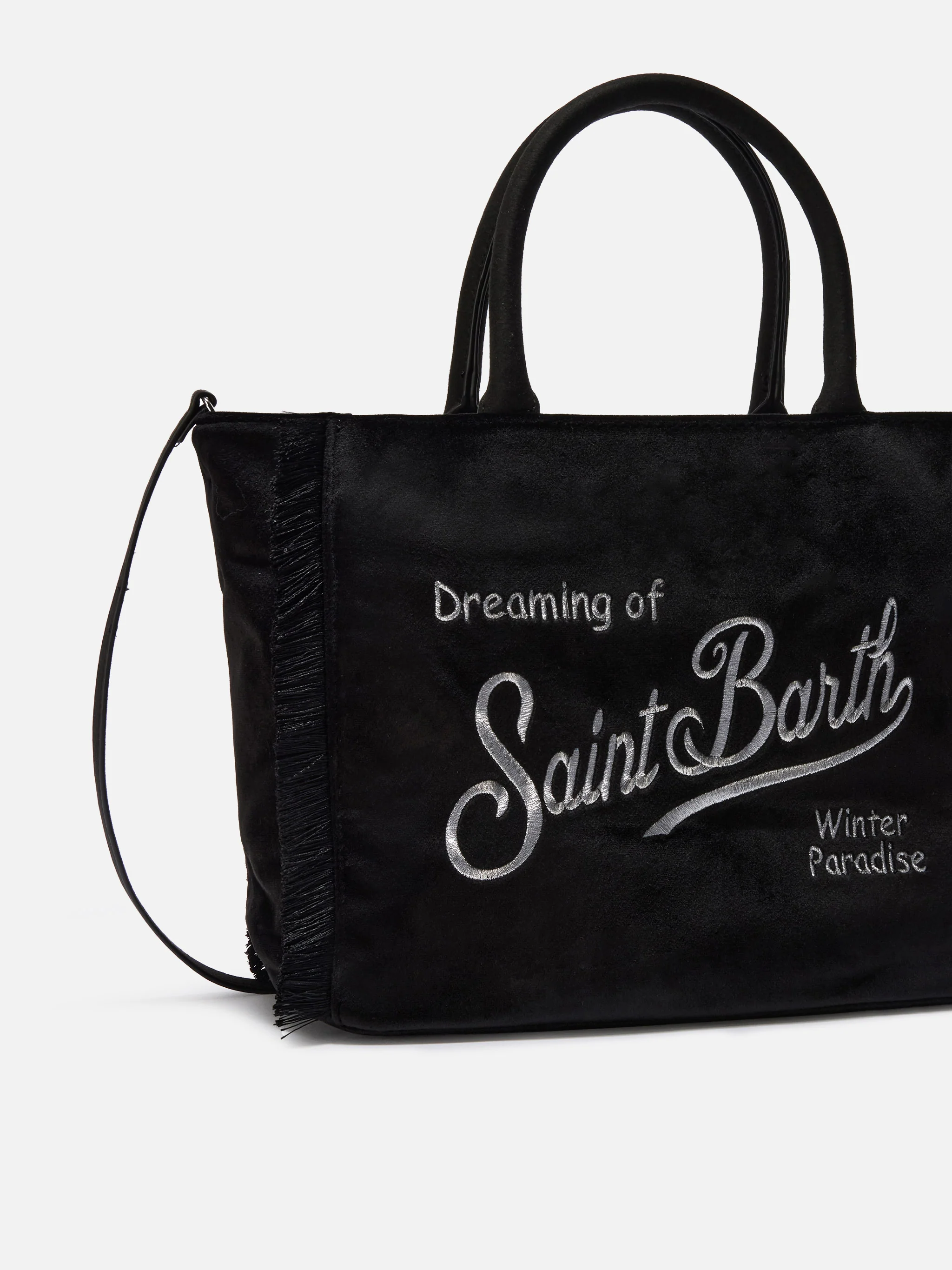 Colette Velvet black bag - Image 3