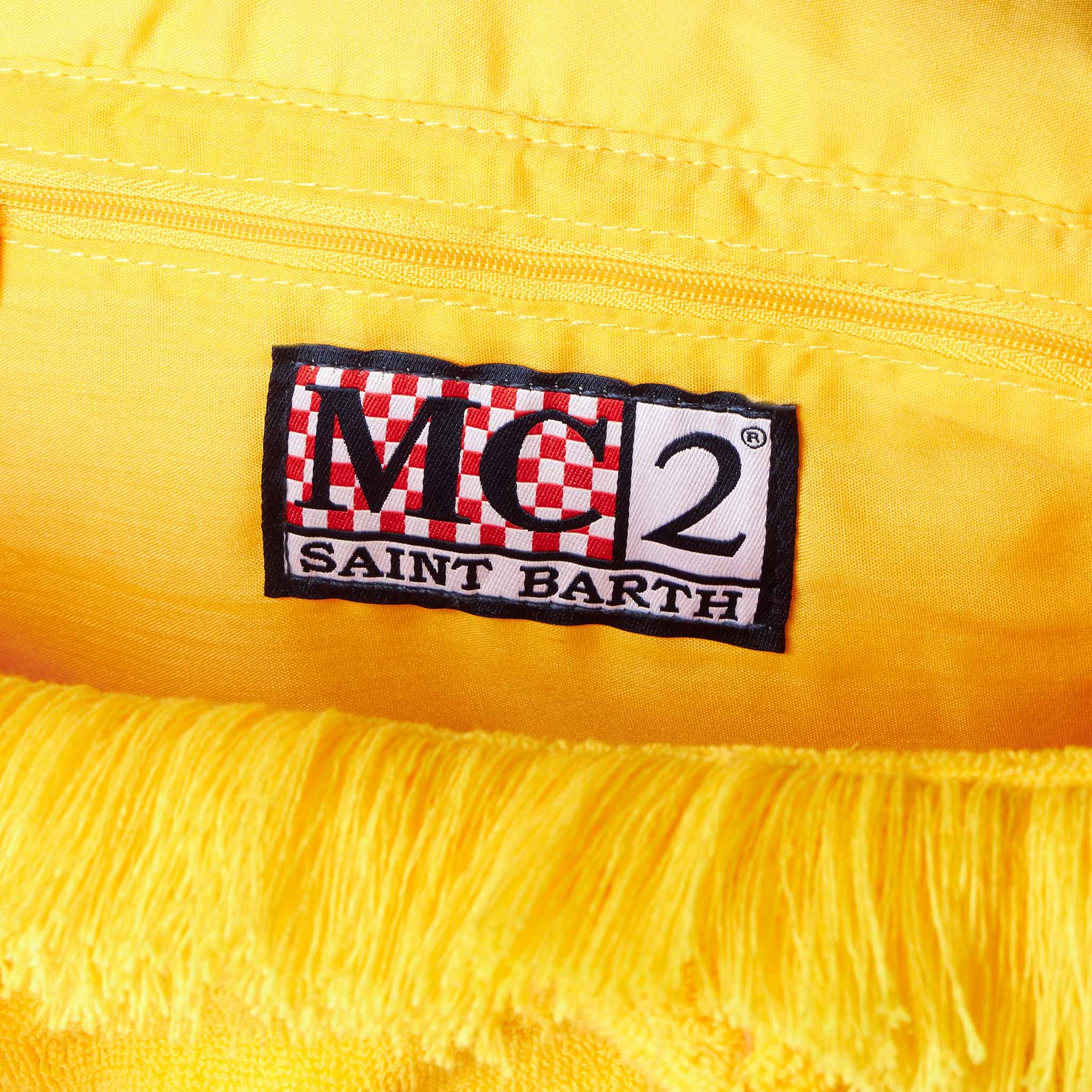 Colette yellow terry handbag - Image 4