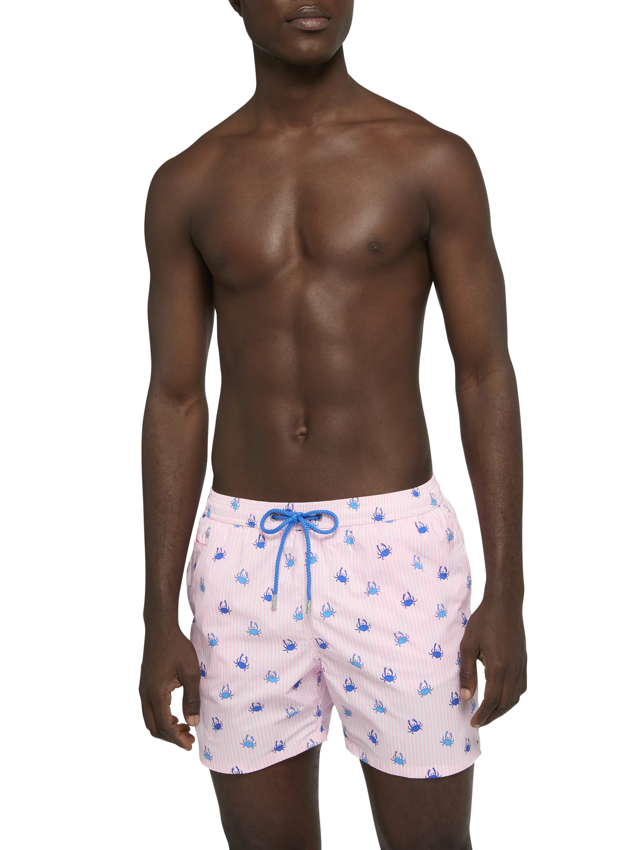 Comfort Light swim shorts with crab print - Image 3