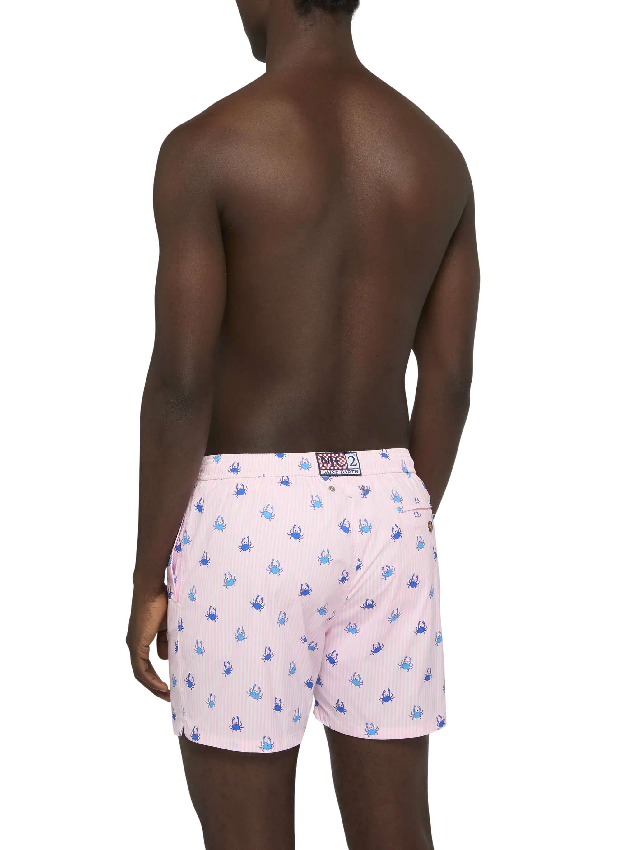 Comfort Light swim shorts with crab print - Image 5