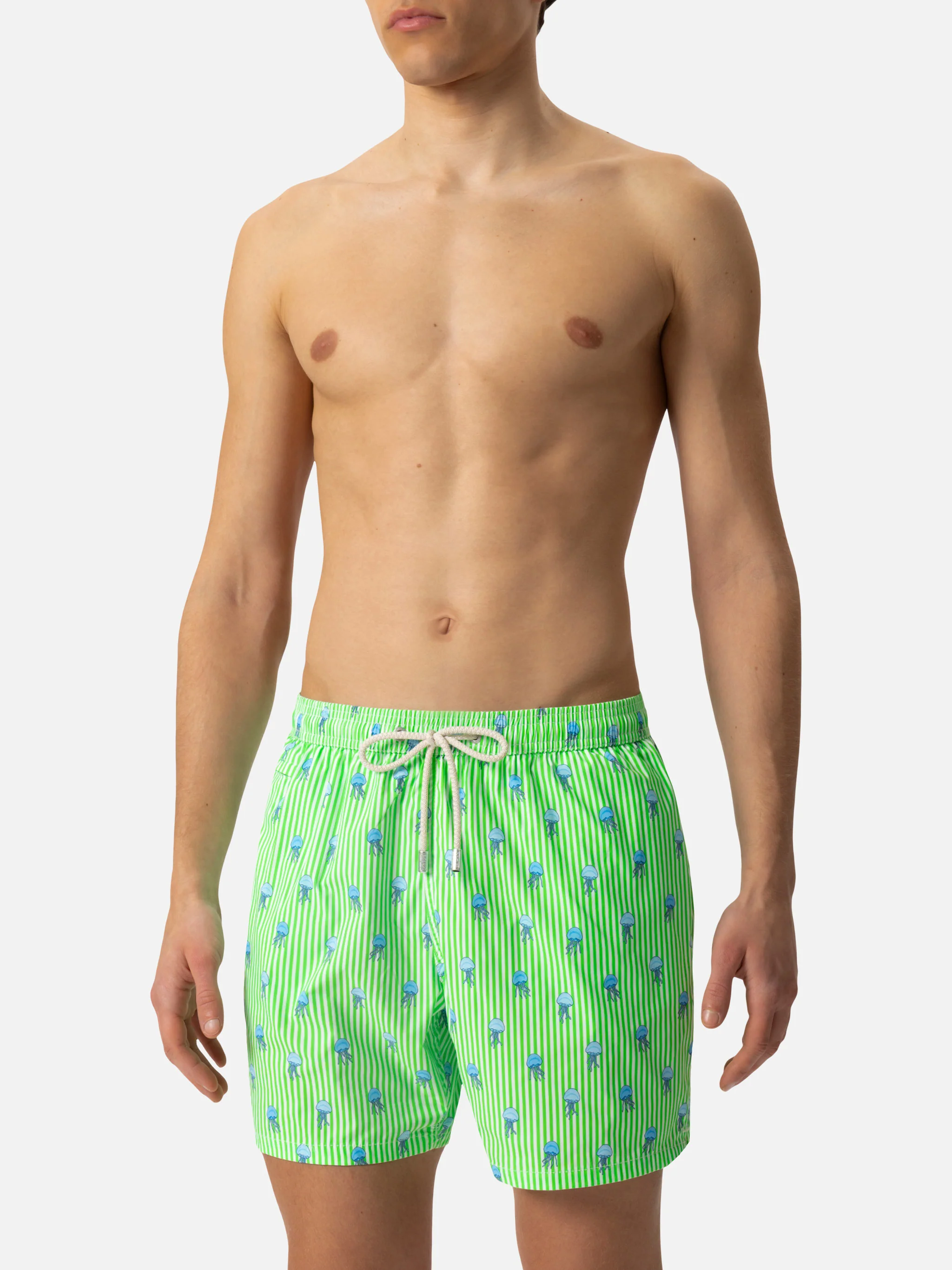 Comfort Light swim shorts with jelly fish print - Image 5