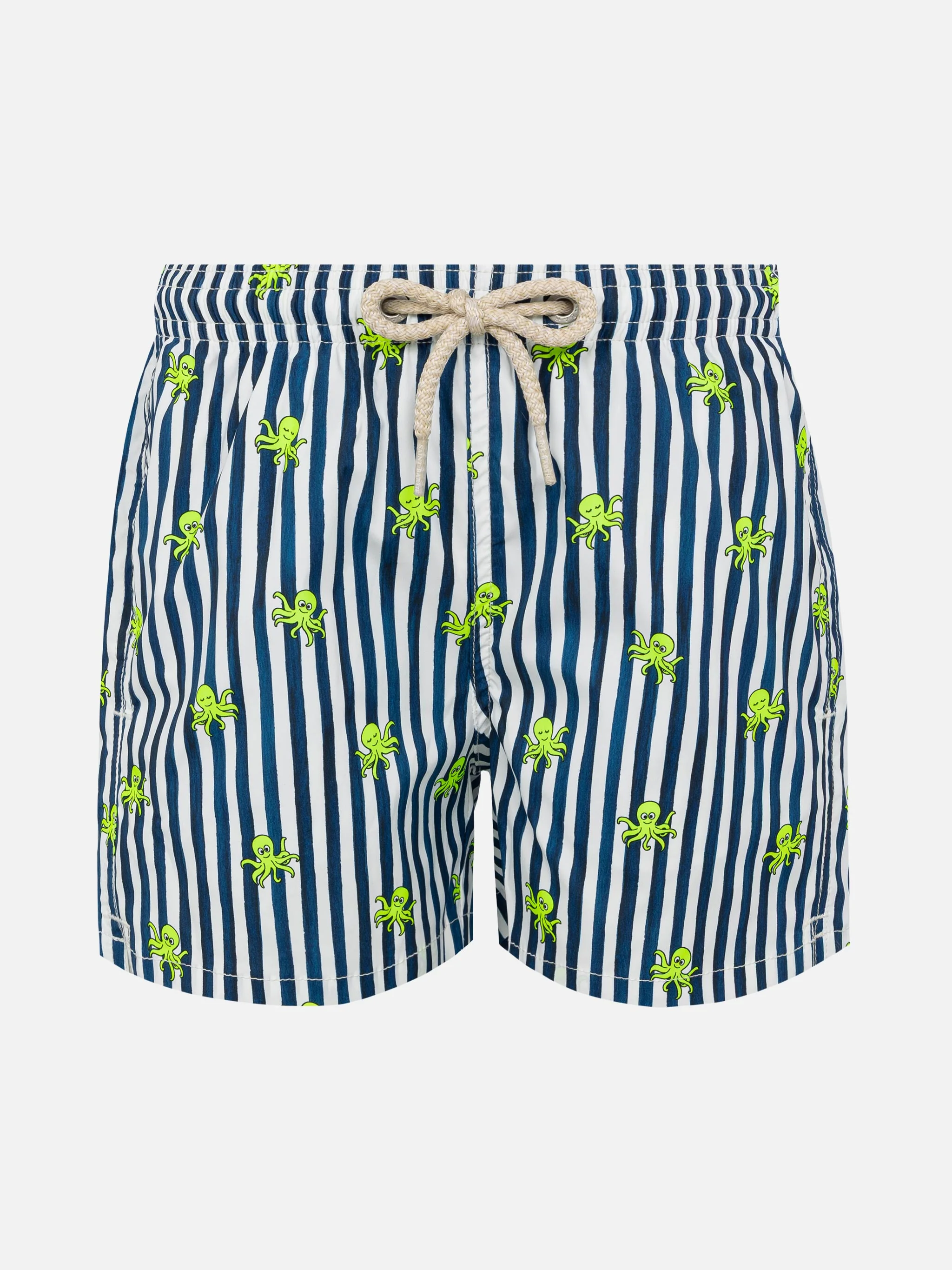 Comfort Light swim shorts with octopus print