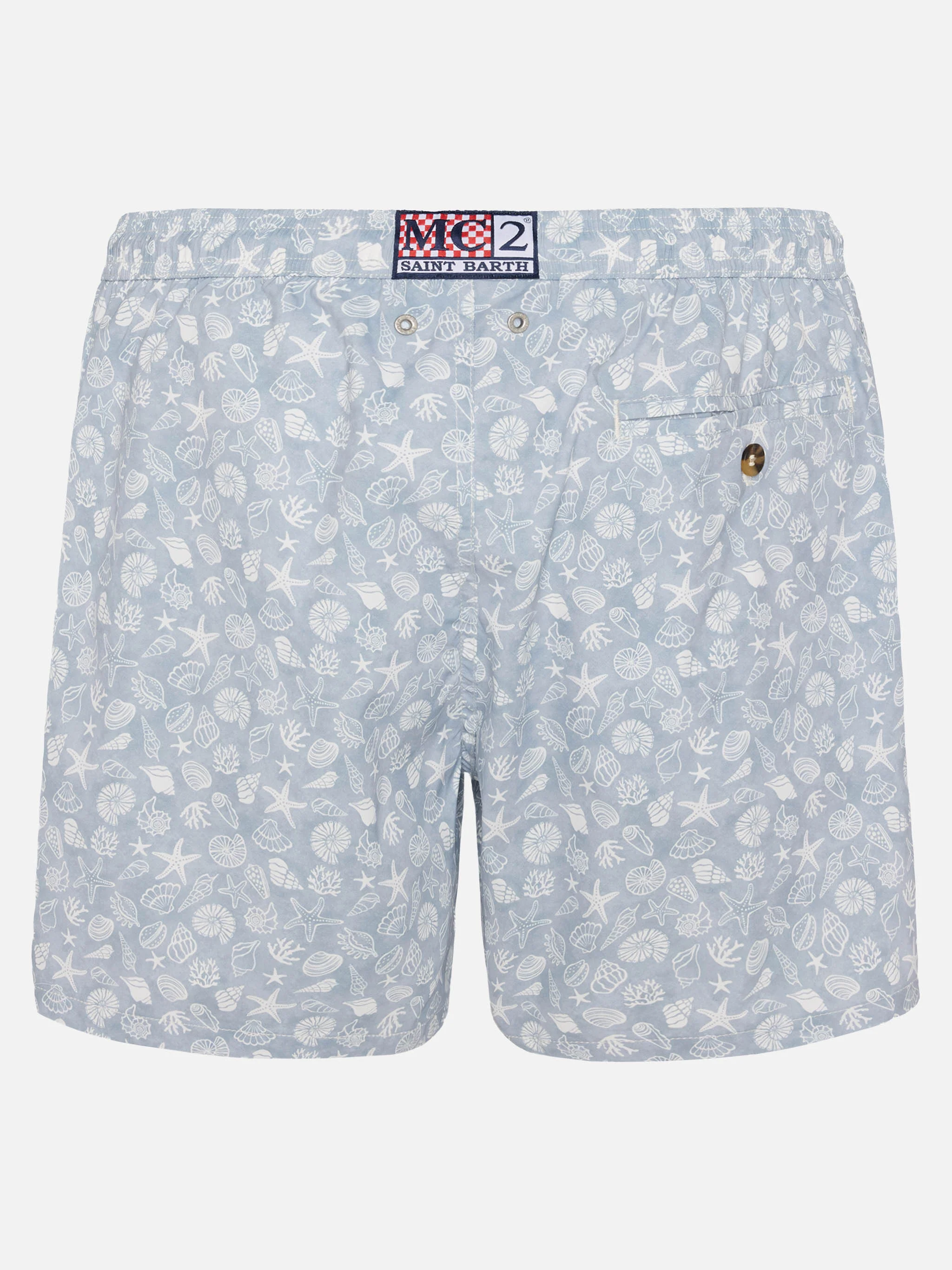 Comfort Light swim shorts with shells print - Image 2