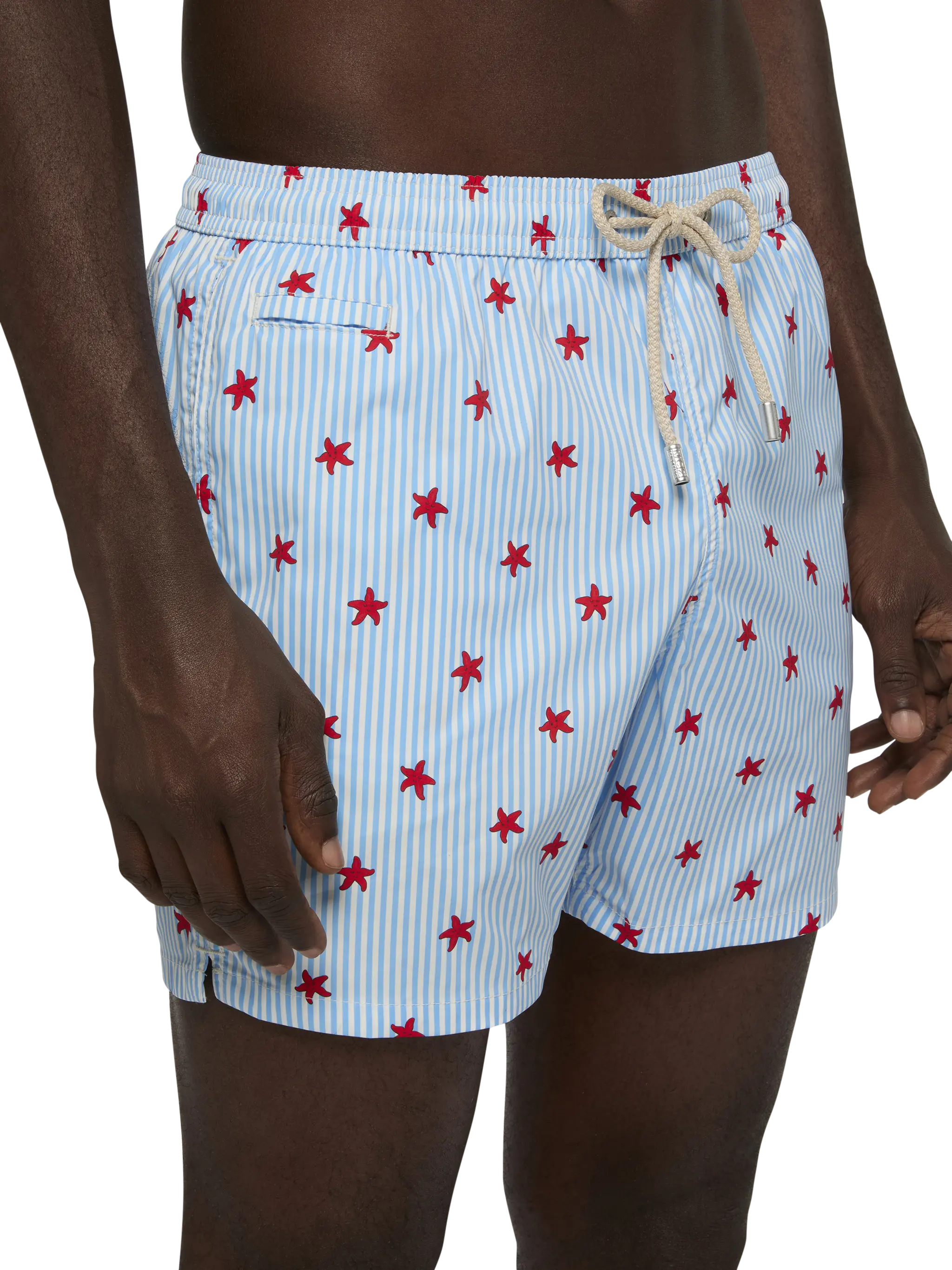 Comfort Light swim shorts with starfish print - Image 4