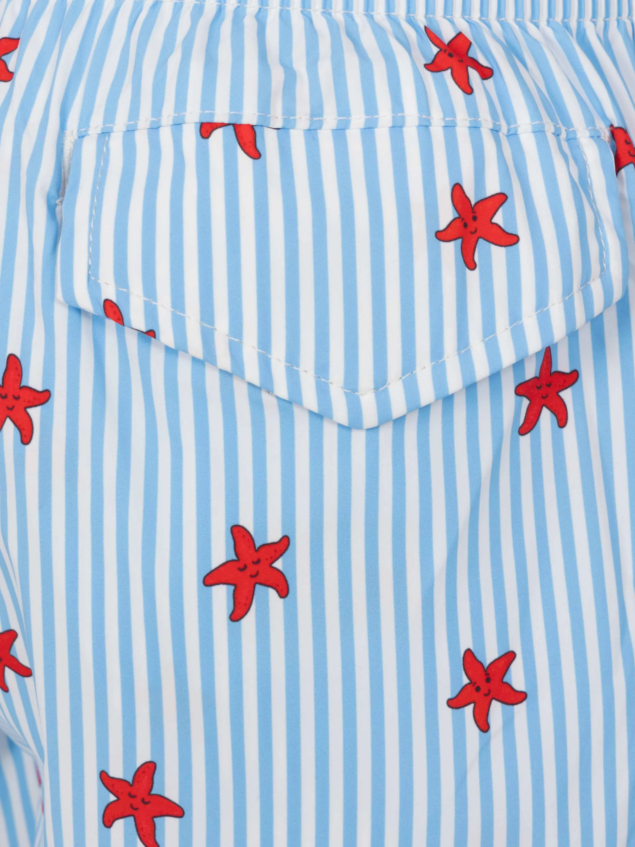 Comfort Light swim shorts with starfish print - Image 3