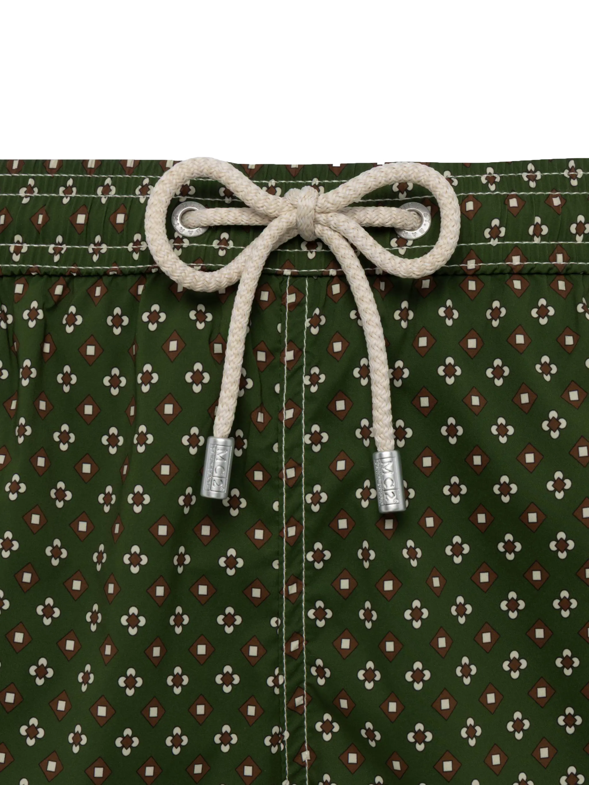 Comfort Light swim shorts with tie print - Image 2