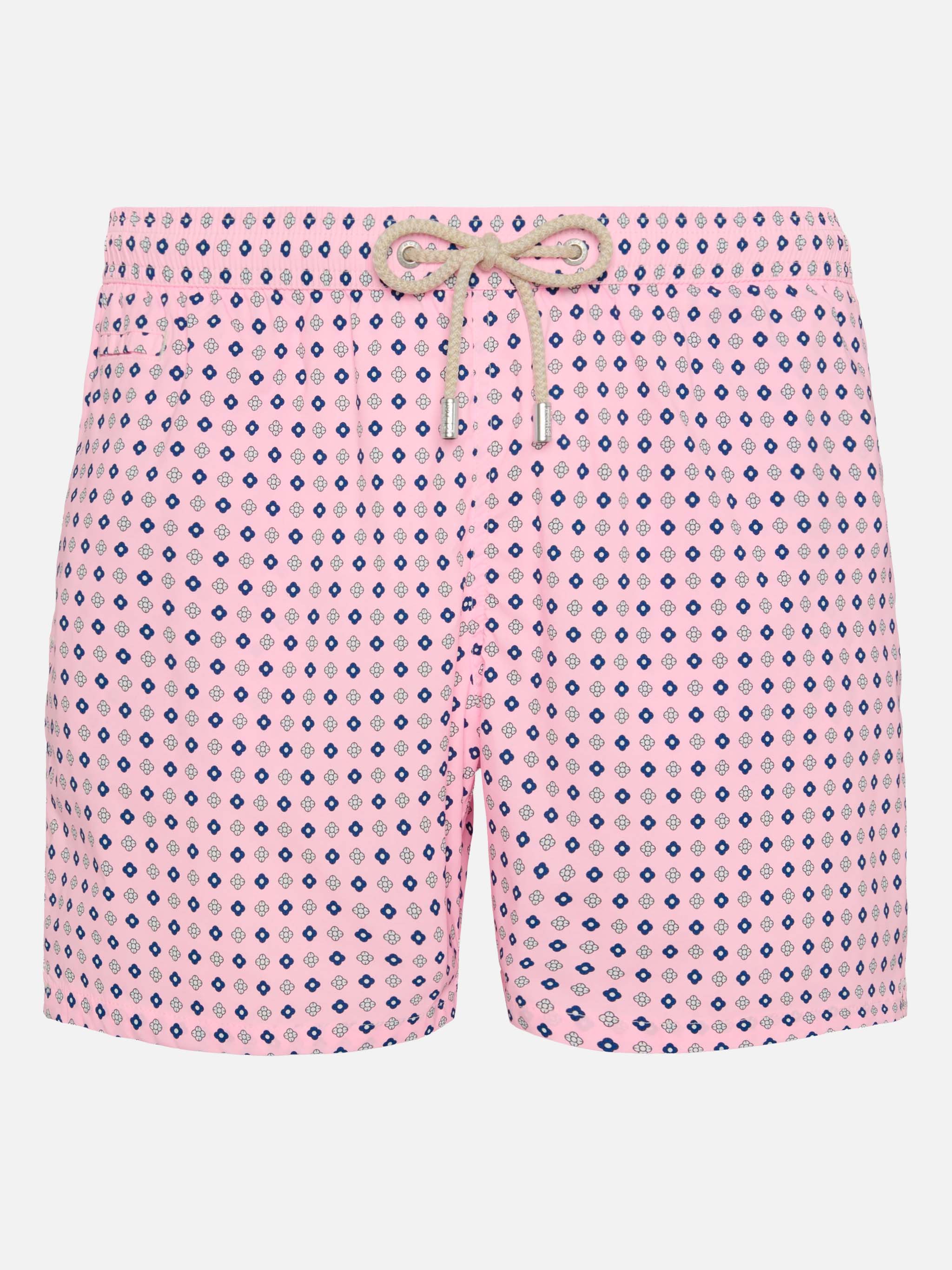 Comfort Light swim shorts with tie print