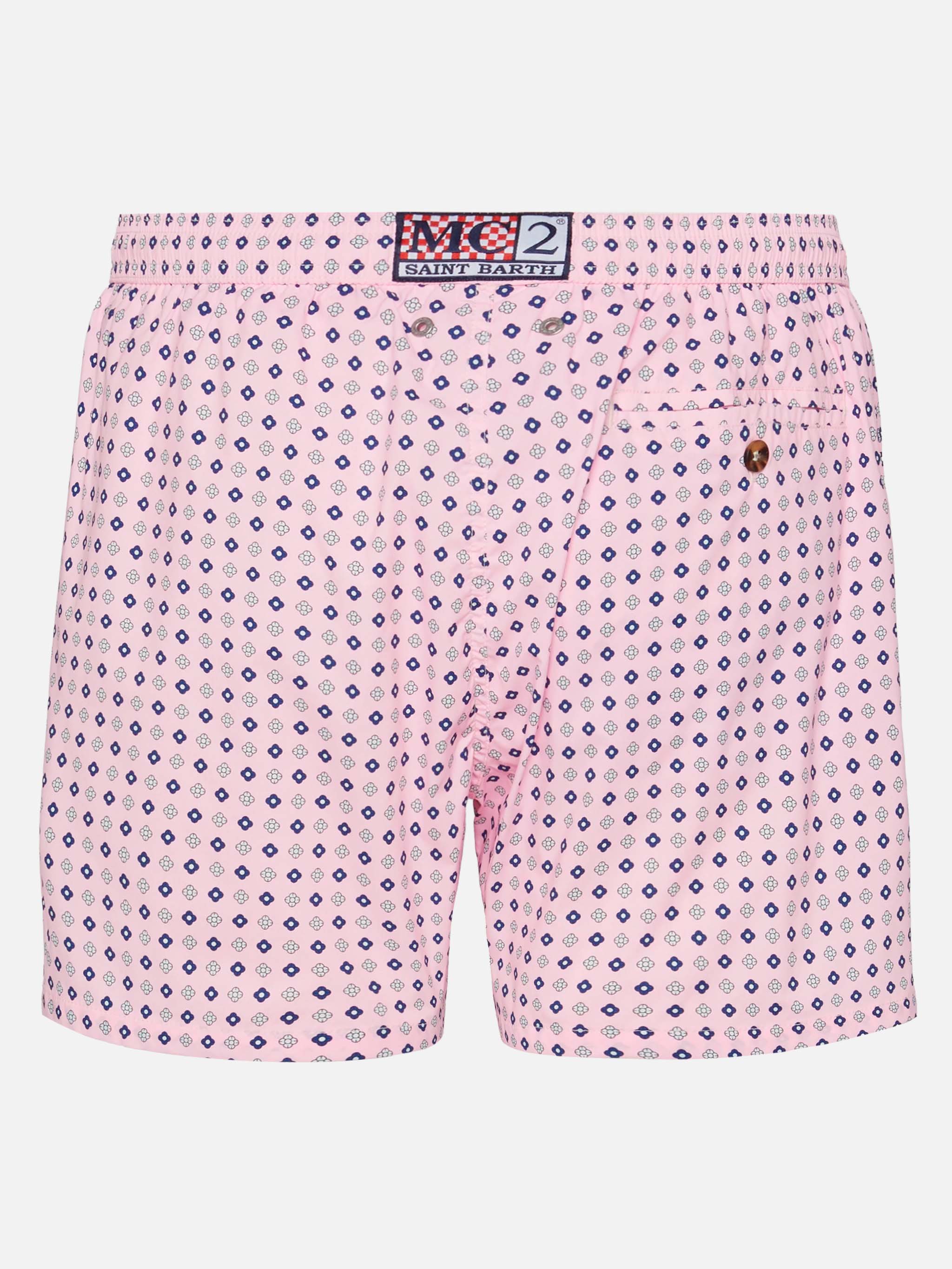Comfort Light swim shorts with tie print - Image 2