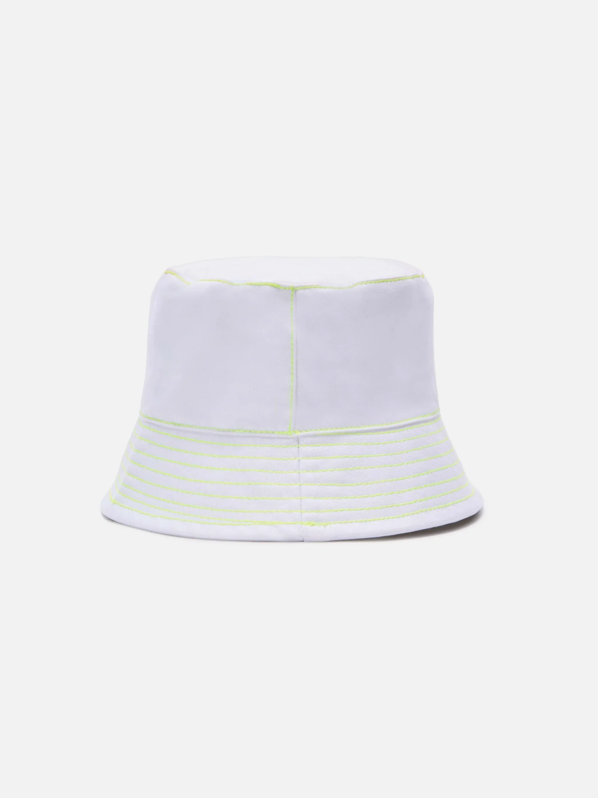 Cotton bucket hat with front embroidery - Image 3