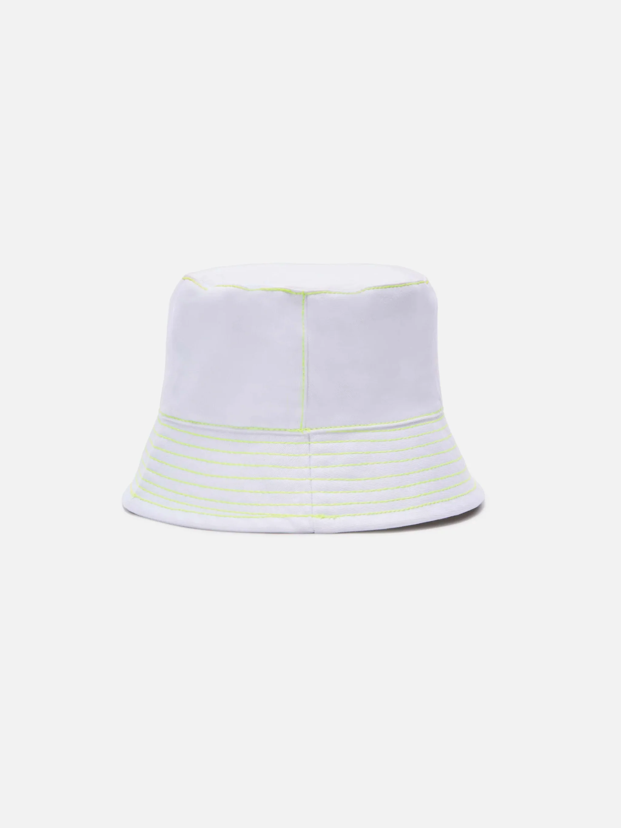 Cotton bucket hat with front embroidery - Image 3