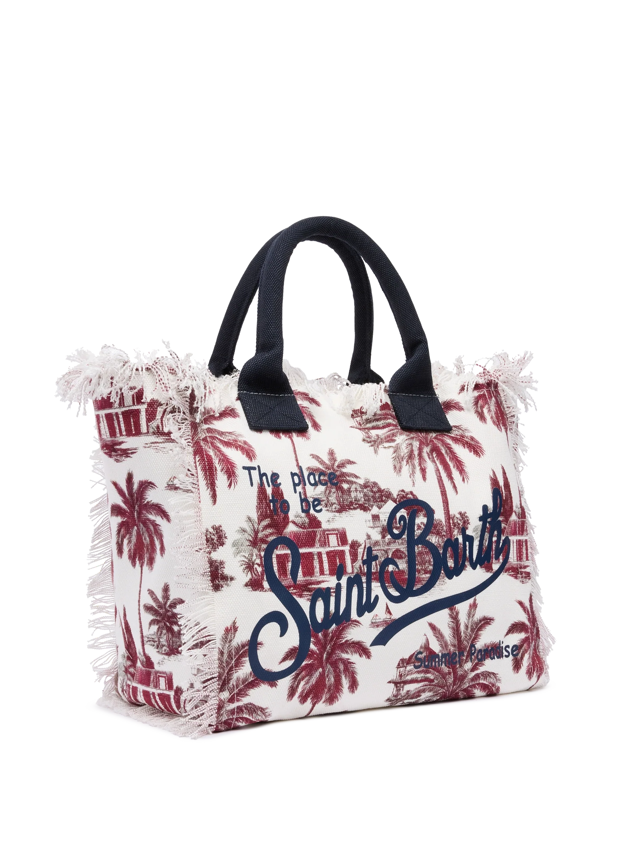 Cotton canvas Vanity tote bag with toile de jouy print | AI CO-CREATED DESIGN BY RICKDICK - POWERED BY RED-EYE - Image 4