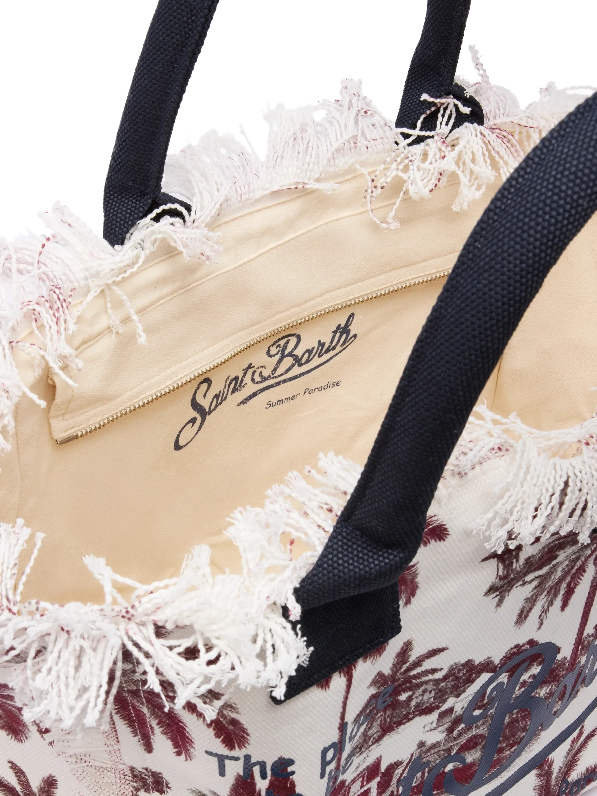 Cotton canvas Vanity tote bag with toile de jouy print | AI CO-CREATED DESIGN BY RICKDICK - POWERED BY RED-EYE - Image 5