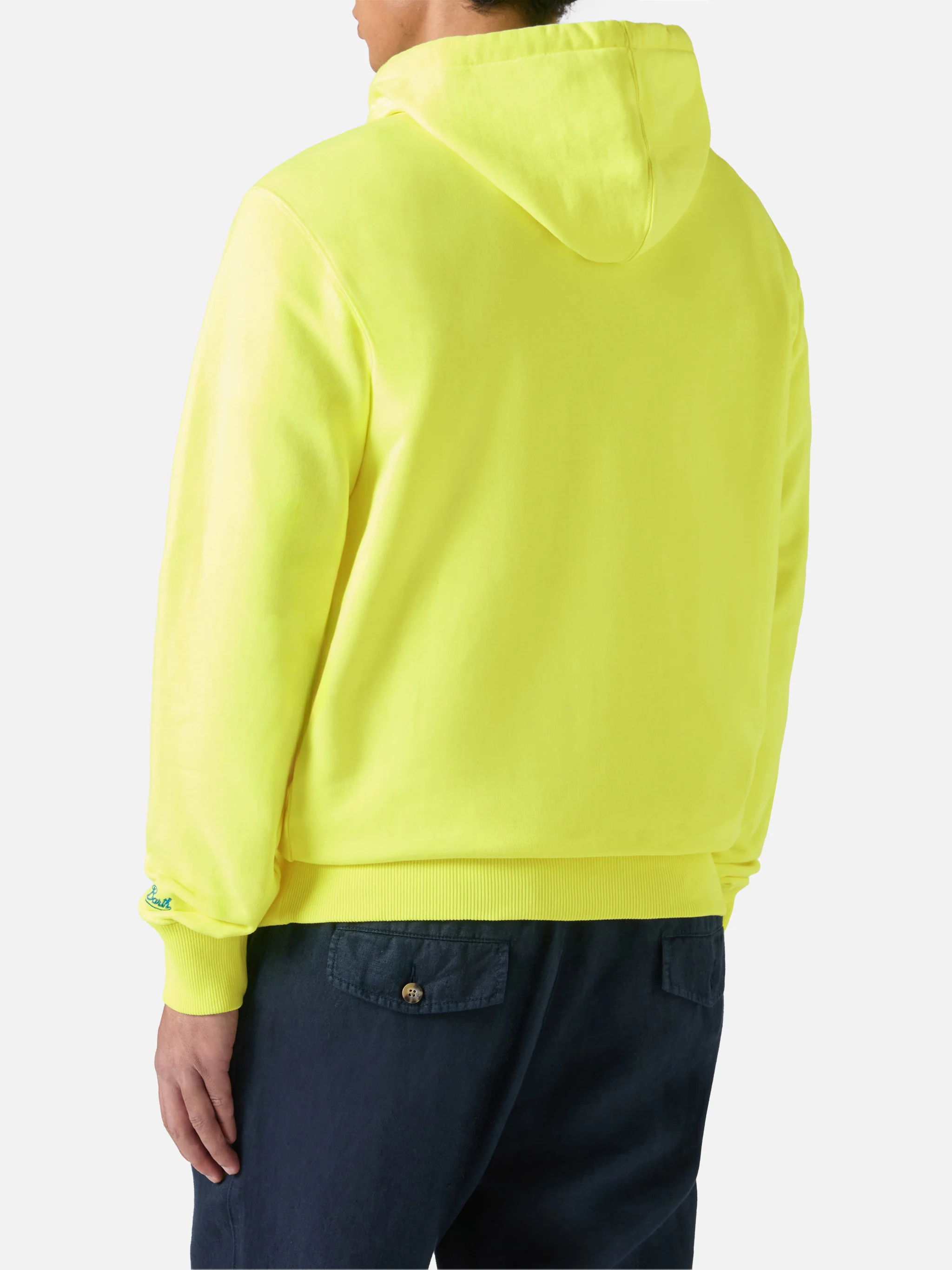 Manhattan cotton sweatshirt with Surf Club print - Image 3