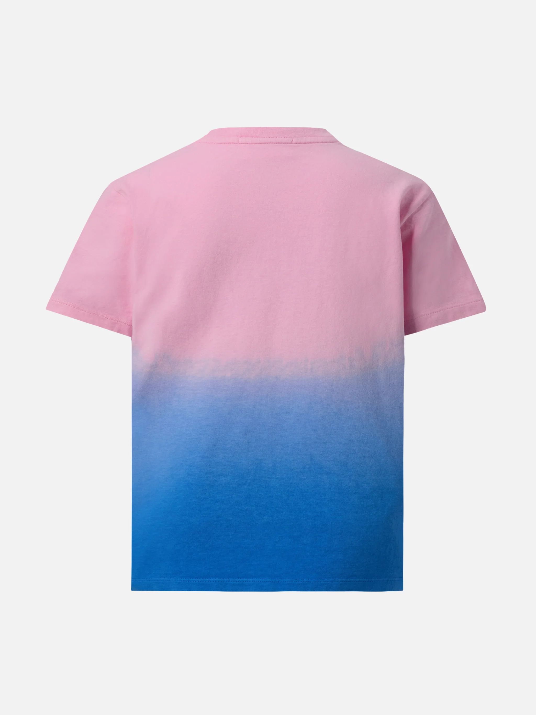 Cotton jersey t-shirt Portofino Jr with tie-dye print - Image 3