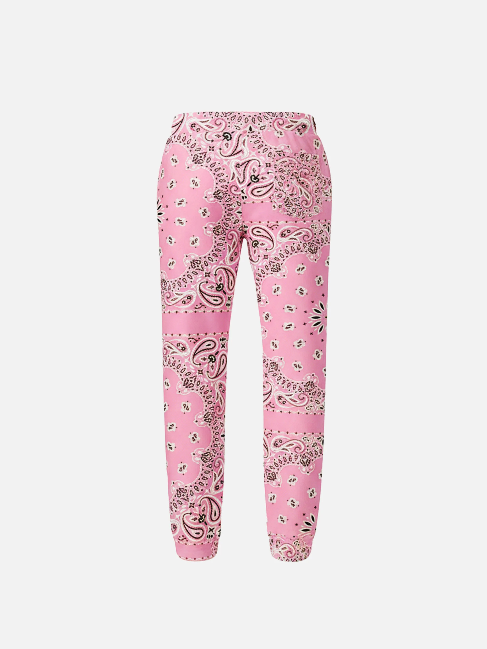 Cotton joggers Odalys Jr with bandana print - Image 2