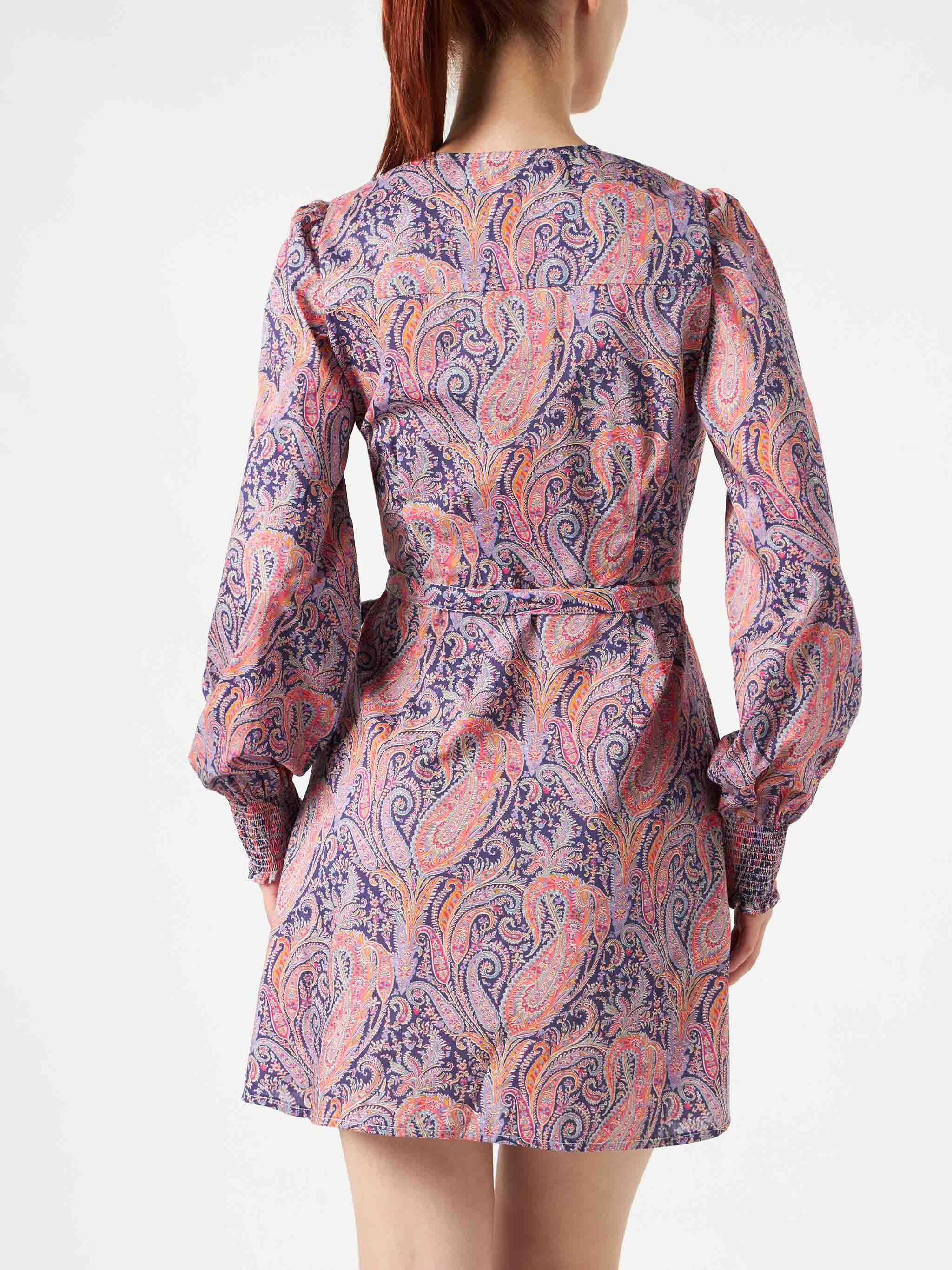 Cotton short dress Brilly with Liberty print | Made with Liberty fabric - Image 2