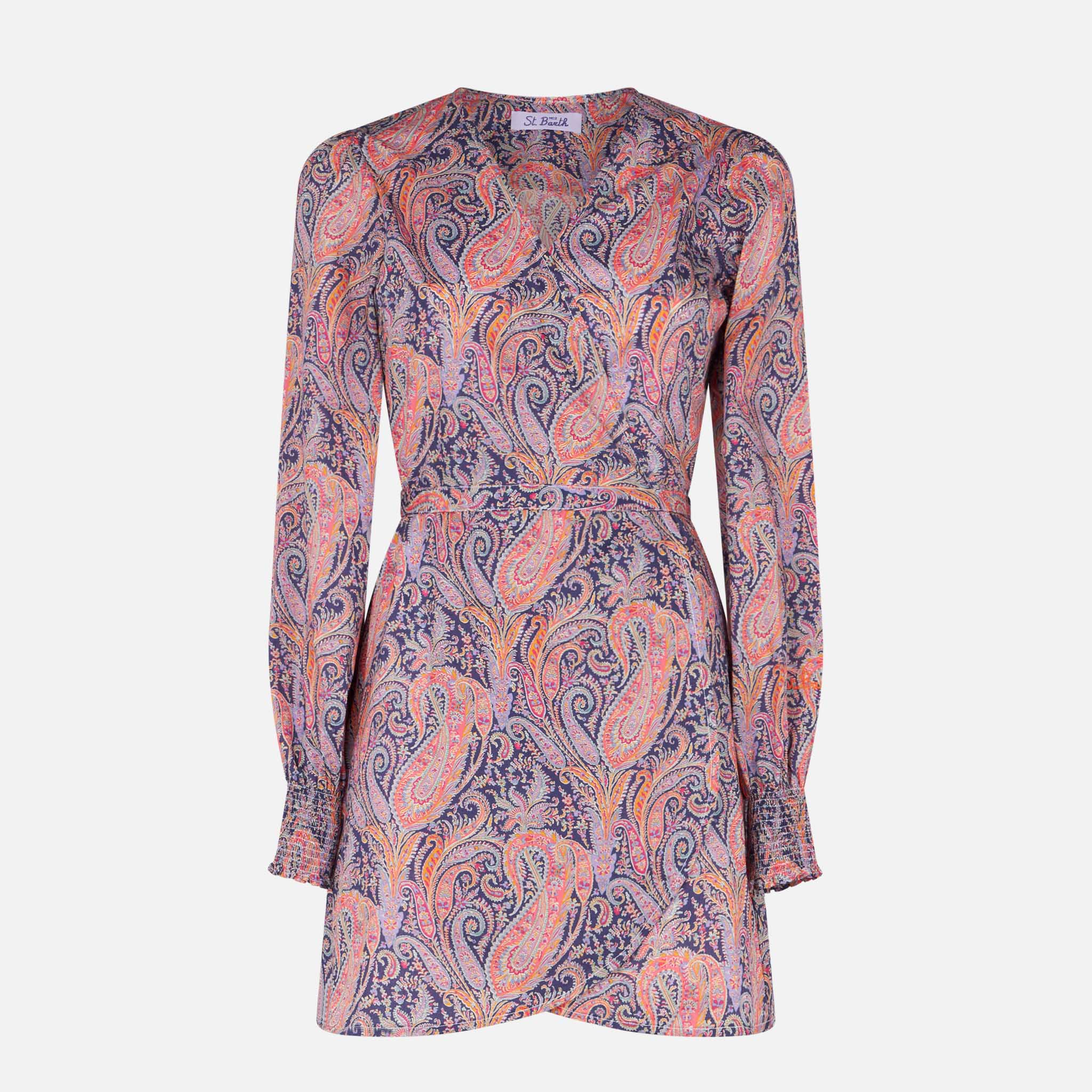 Cotton short dress Brilly with Liberty print | Made with Liberty fabric - Image 4